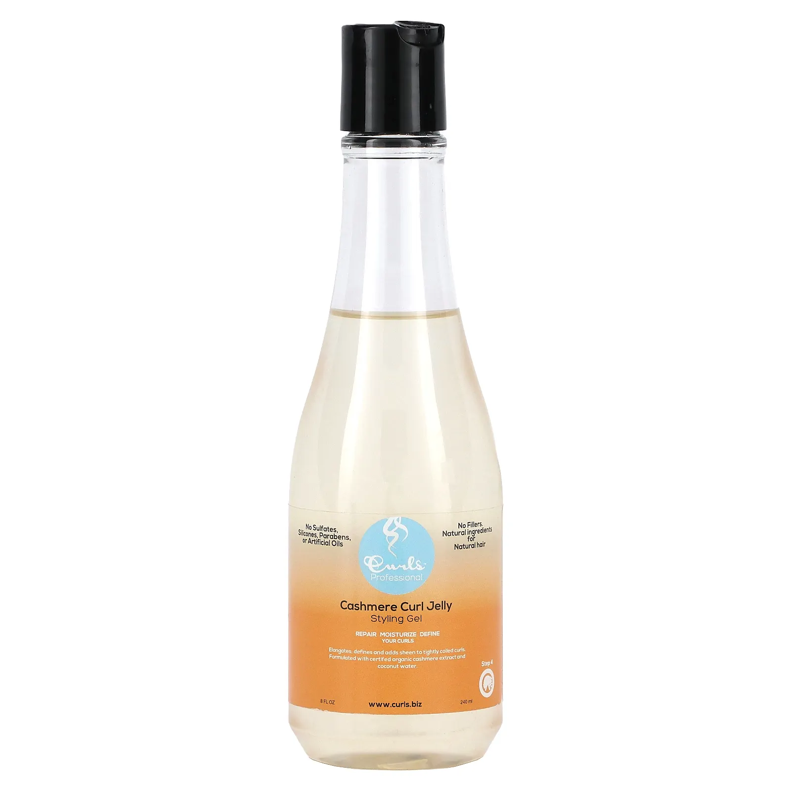 Curls, Cashmere Curl Jelly, гель для укладки, 240 мл (8 жидк. Унций)