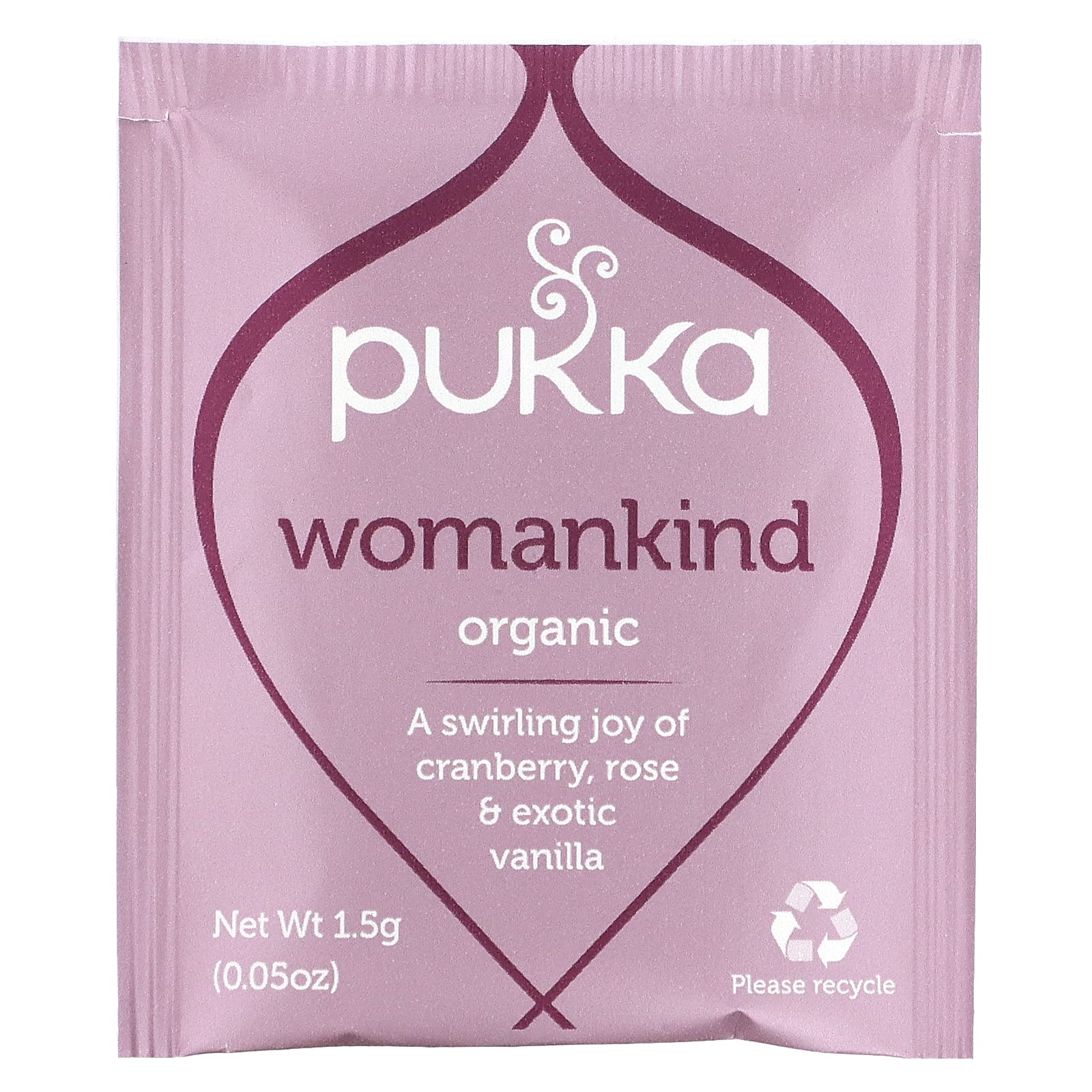 Pukka Herbs, Organic Herbal Tea, Womankind, без кофеина, 20 пакетиков, 30 г (1,05 унции)