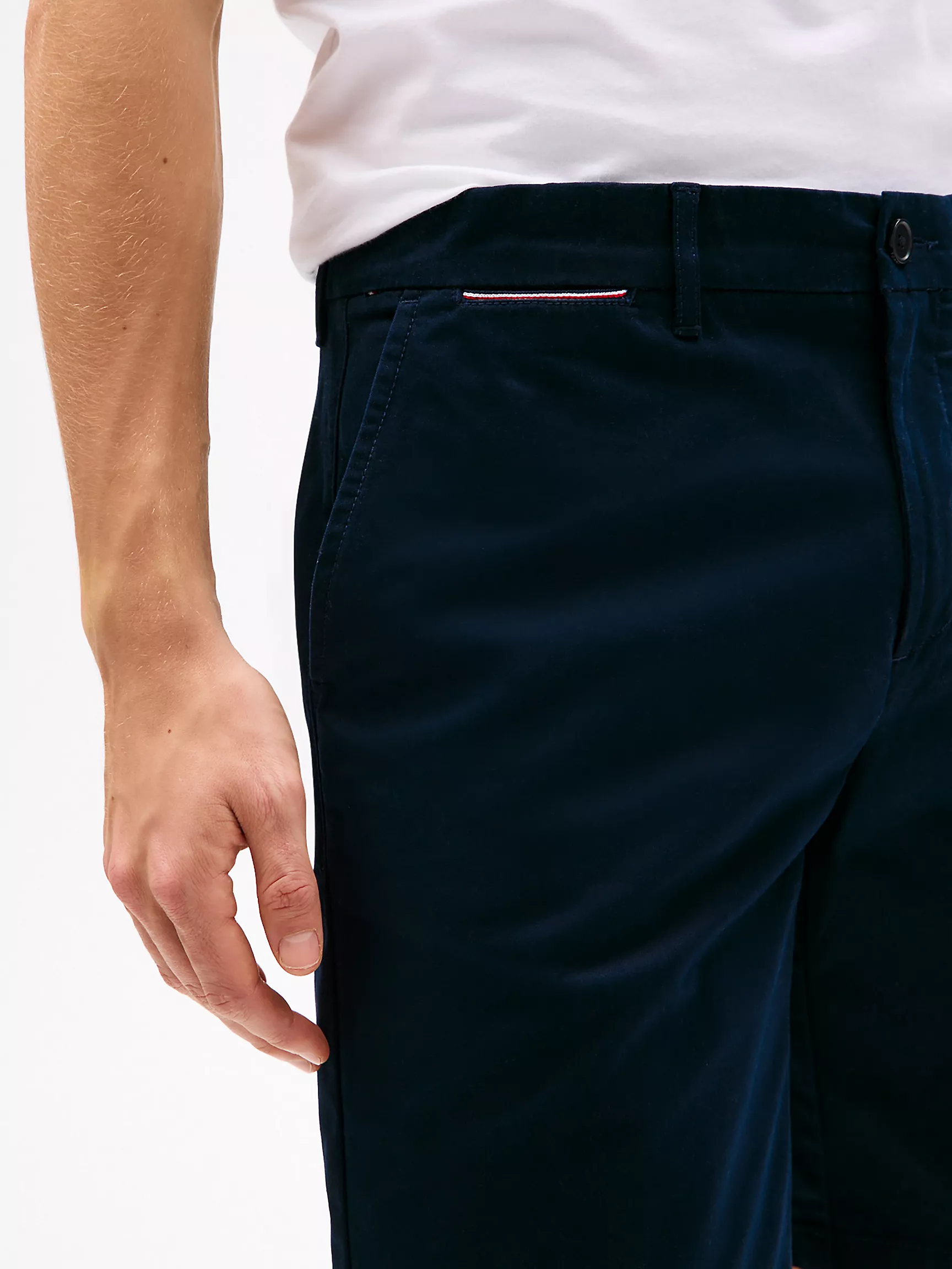 Мужские шорты Tommy Hilfiger, Комфортные эластичные шорты стандартного кроя (9 дюймов)
