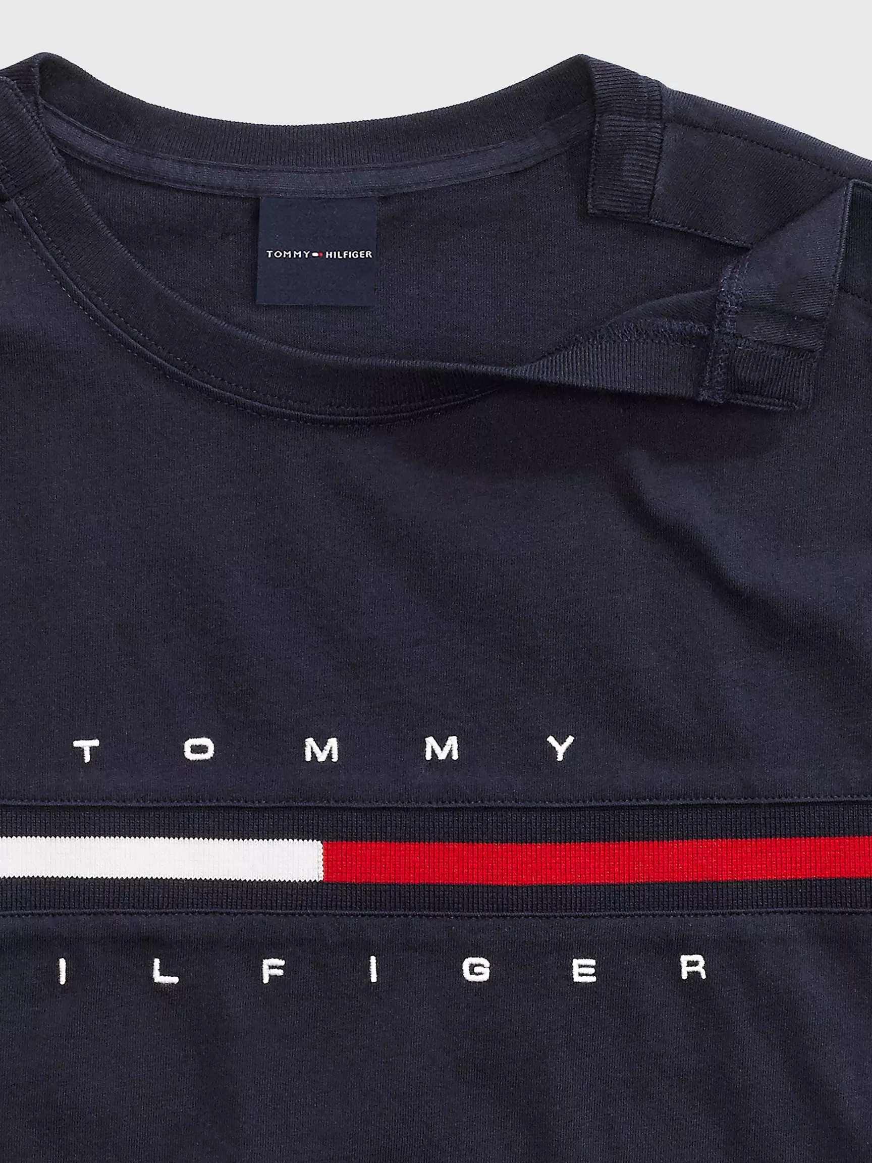 Мужская футболка Tommy Hilfiger, Футболка с фирменными полосками