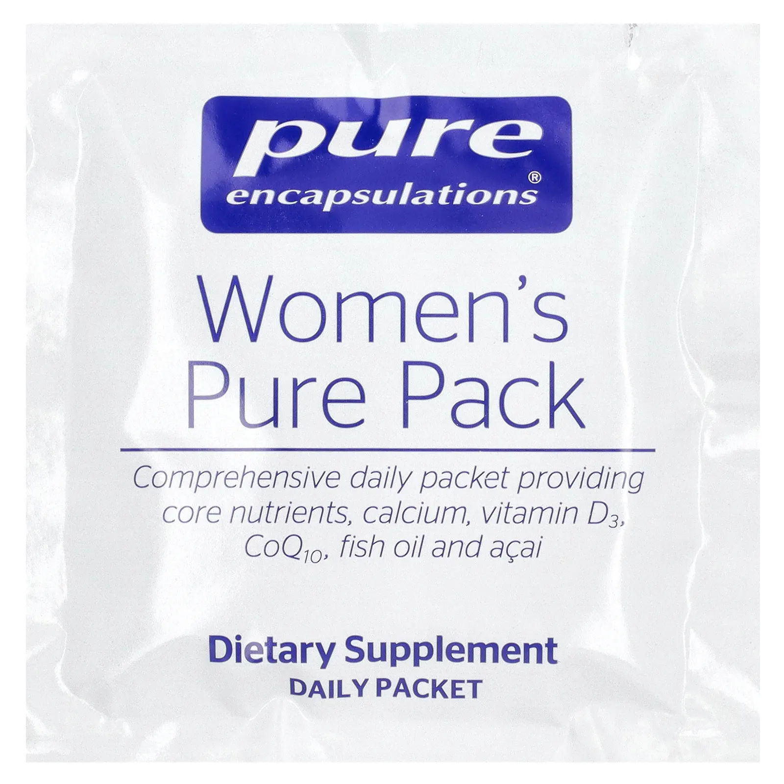 Pure Encapsulations, Женский чистый пакет, 30 пакетиков