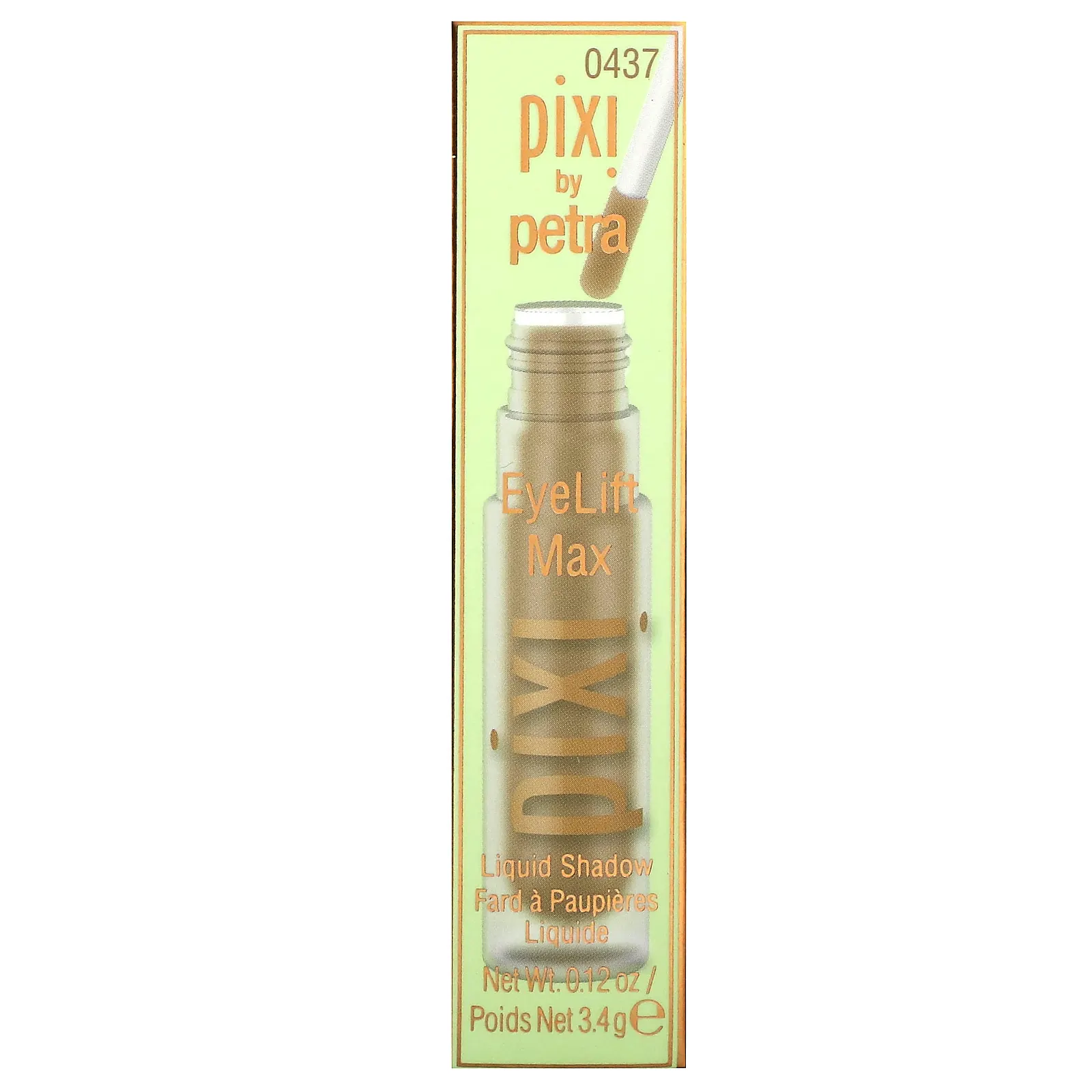 Pixi Beauty, EyeLift Max, жидкие тени, 0437 мокко, 3,4 г (0,12 унции)