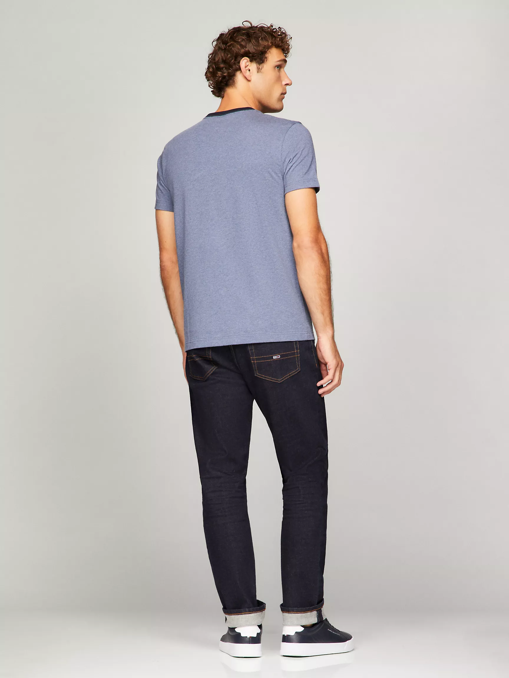 Мужская футболка Tommy Hilfiger, Футболка с вышитым логотипом флага