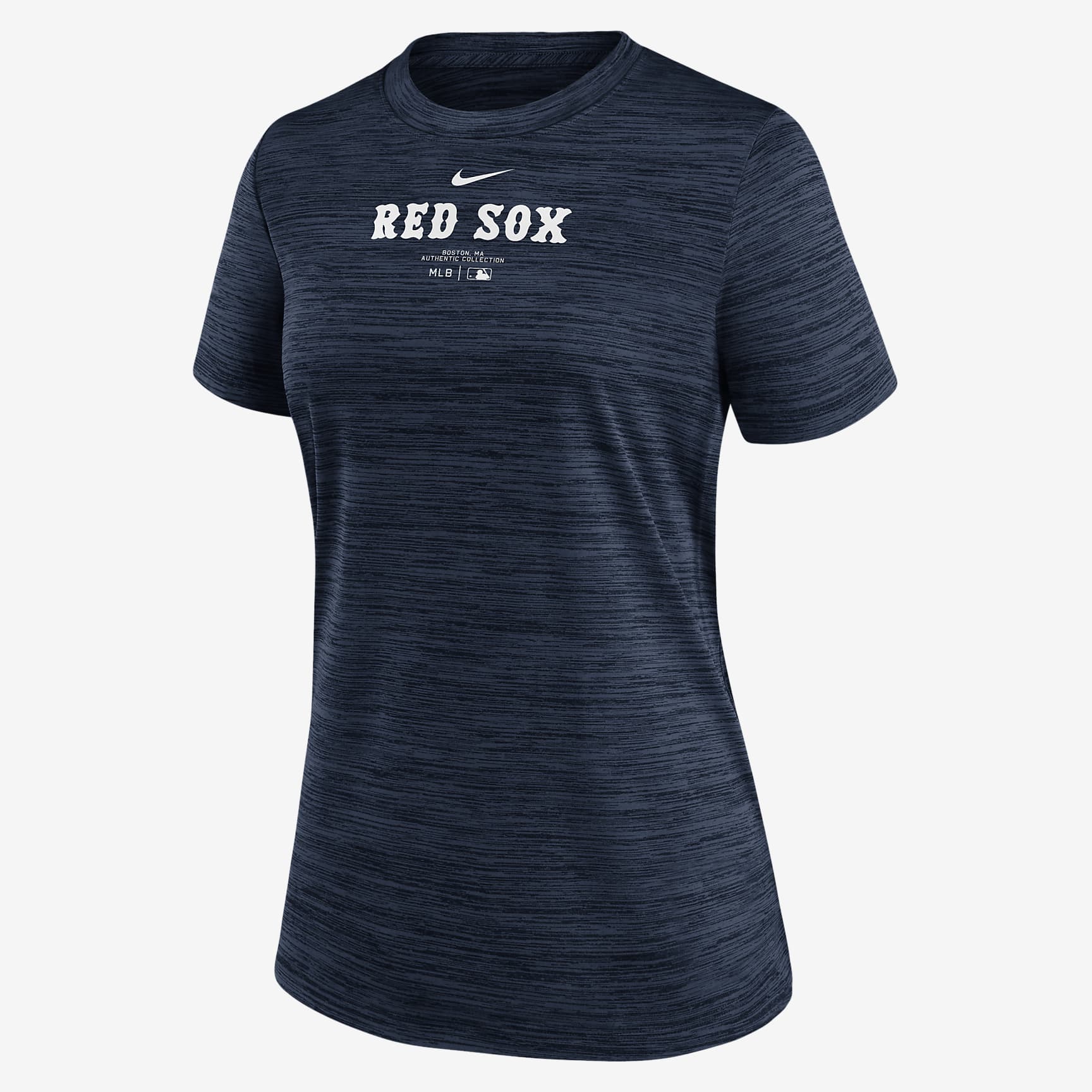 Boston Red Sox Authentic Collection Practice Velocity Women's Nike Dri-FIT MLB T-Shirt
