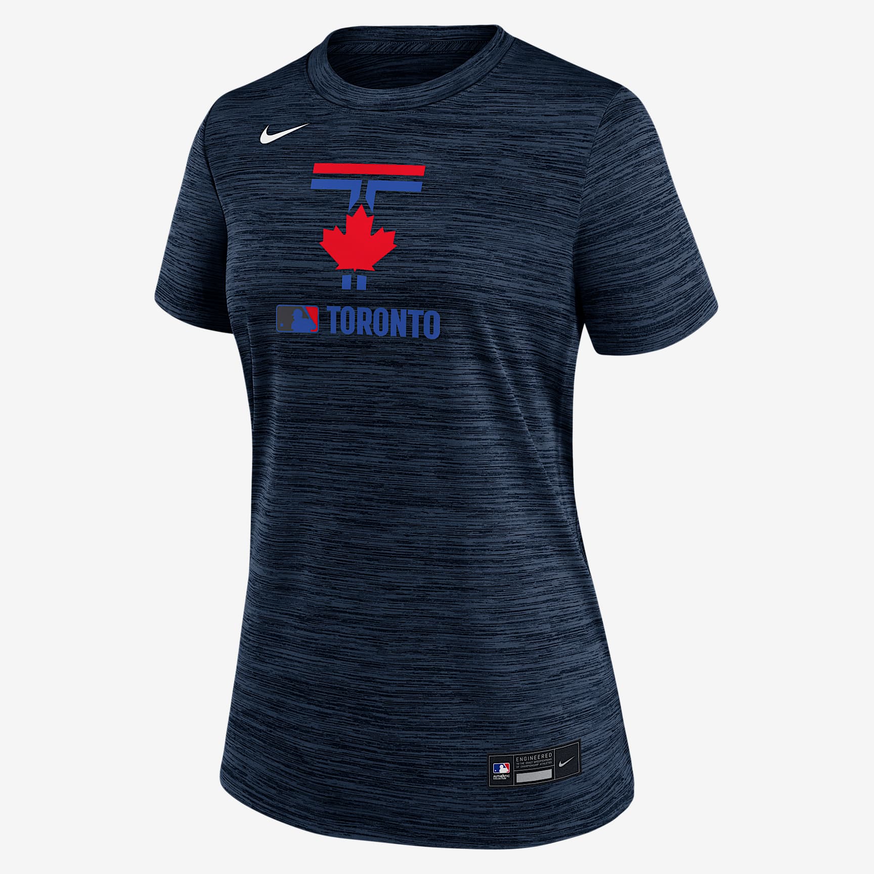 Toronto Blue Jays Authentic Collection City Connect Velocity Women's Nike Dri-FIT MLB T-Shirt
