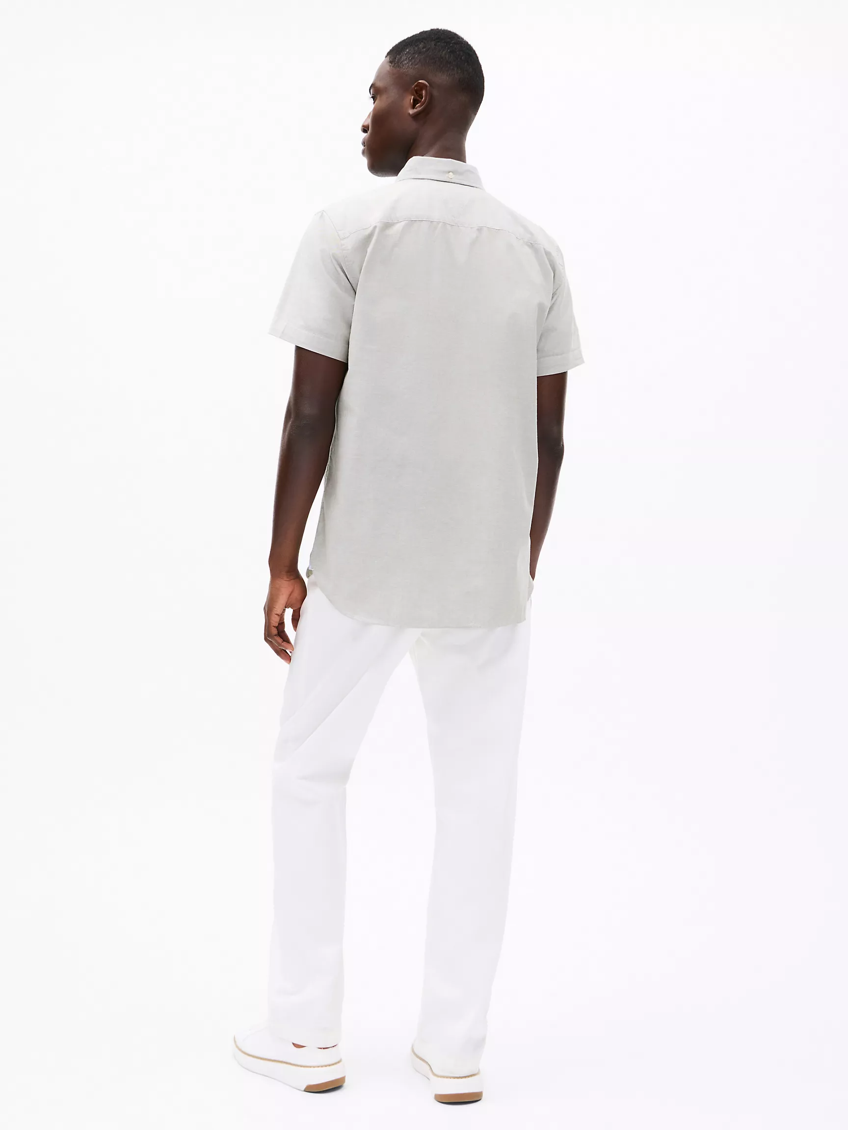 Мужская рубашка Tommy Hilfiger, Эластичная рубашка из оксфорда стандартного кроя