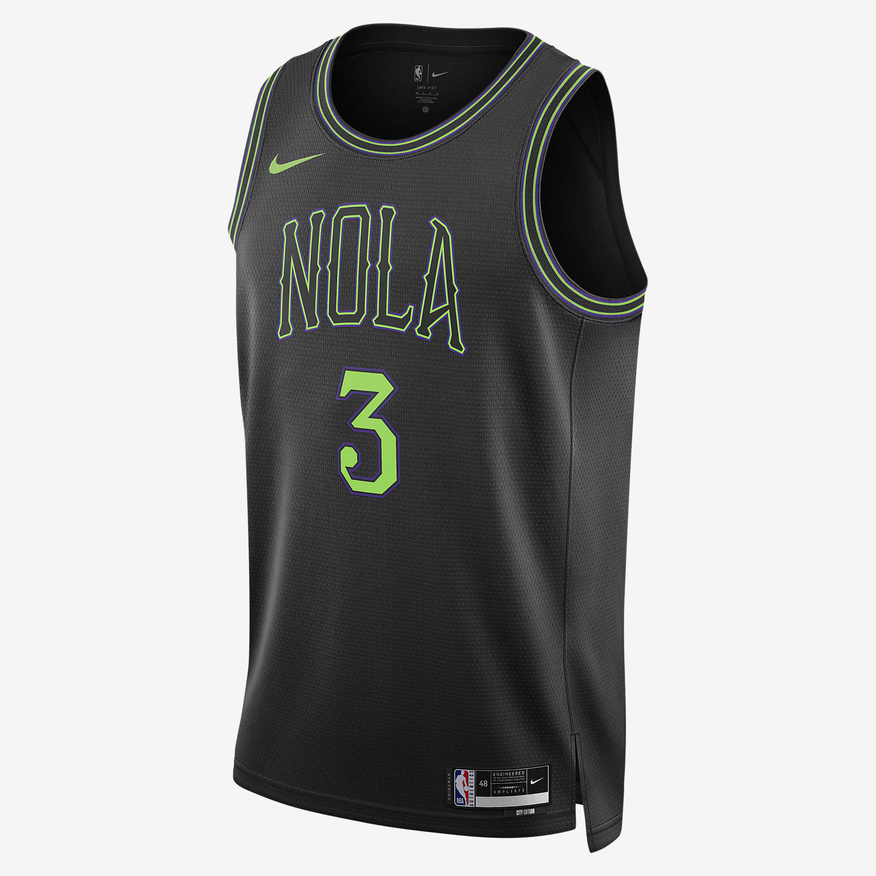 CJ McCollum New Orleans Pelican City Edition 2023/24 Men's Nike Dri-FIT NBA Swingman Jersey