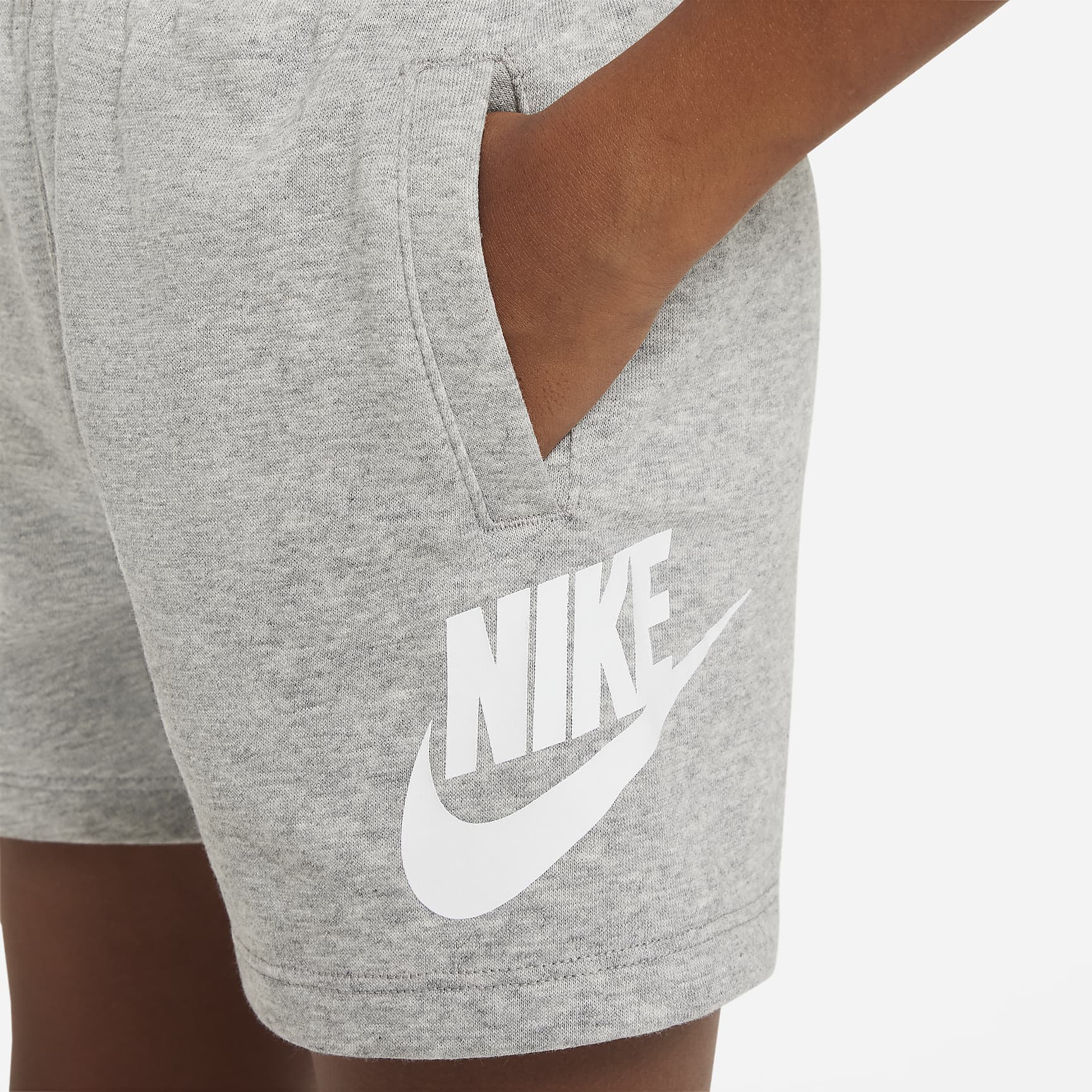 Nike Sportswear Club Little Kids' French Terry Shorts