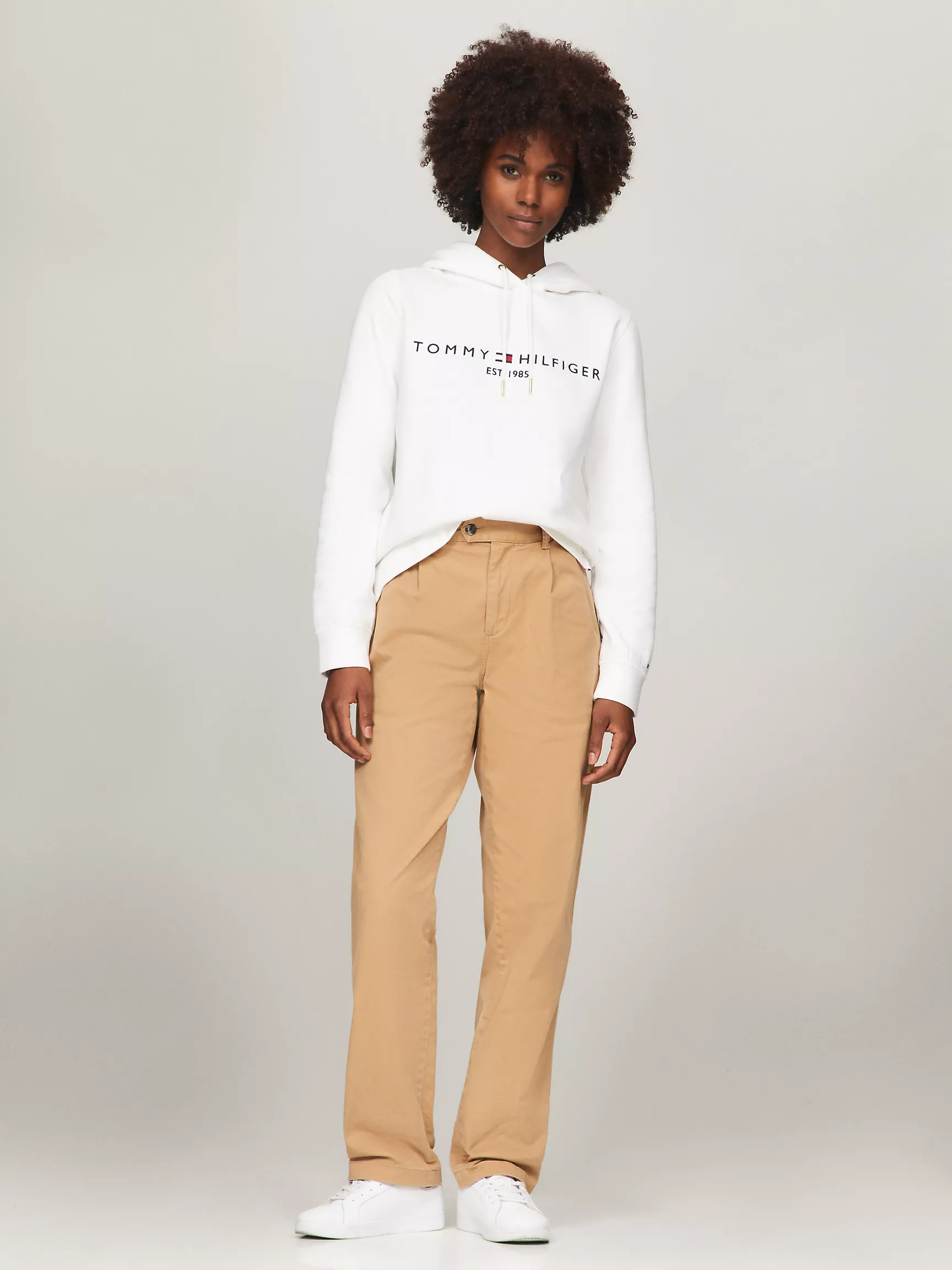 Женское худи Tommy Hilfiger, Худи с вышитым логотипом Tommy