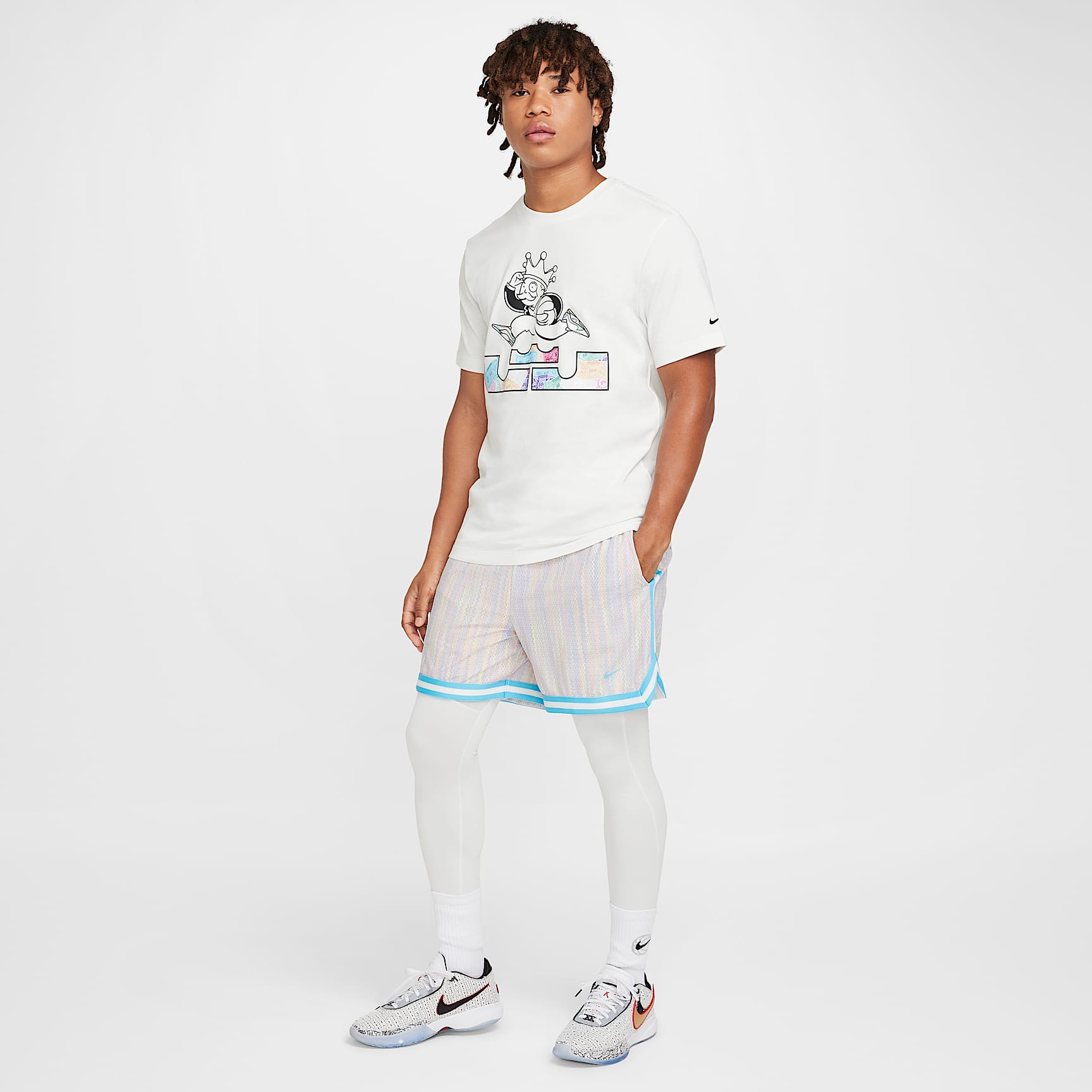LeBron DNA Men's 6" 3-in-1 Basketball Shorts