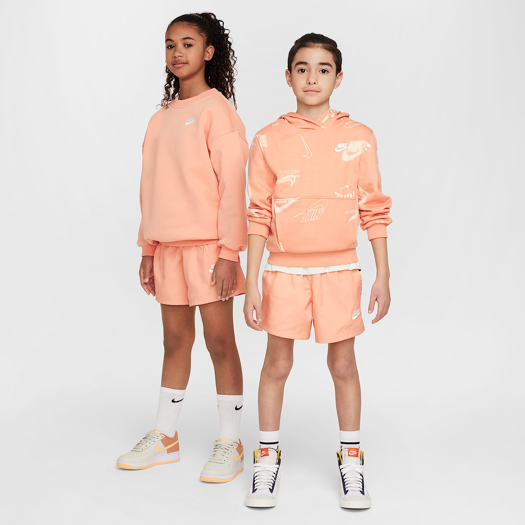 Nike Sportswear Club Big Kids' 4.5" Woven Shorts