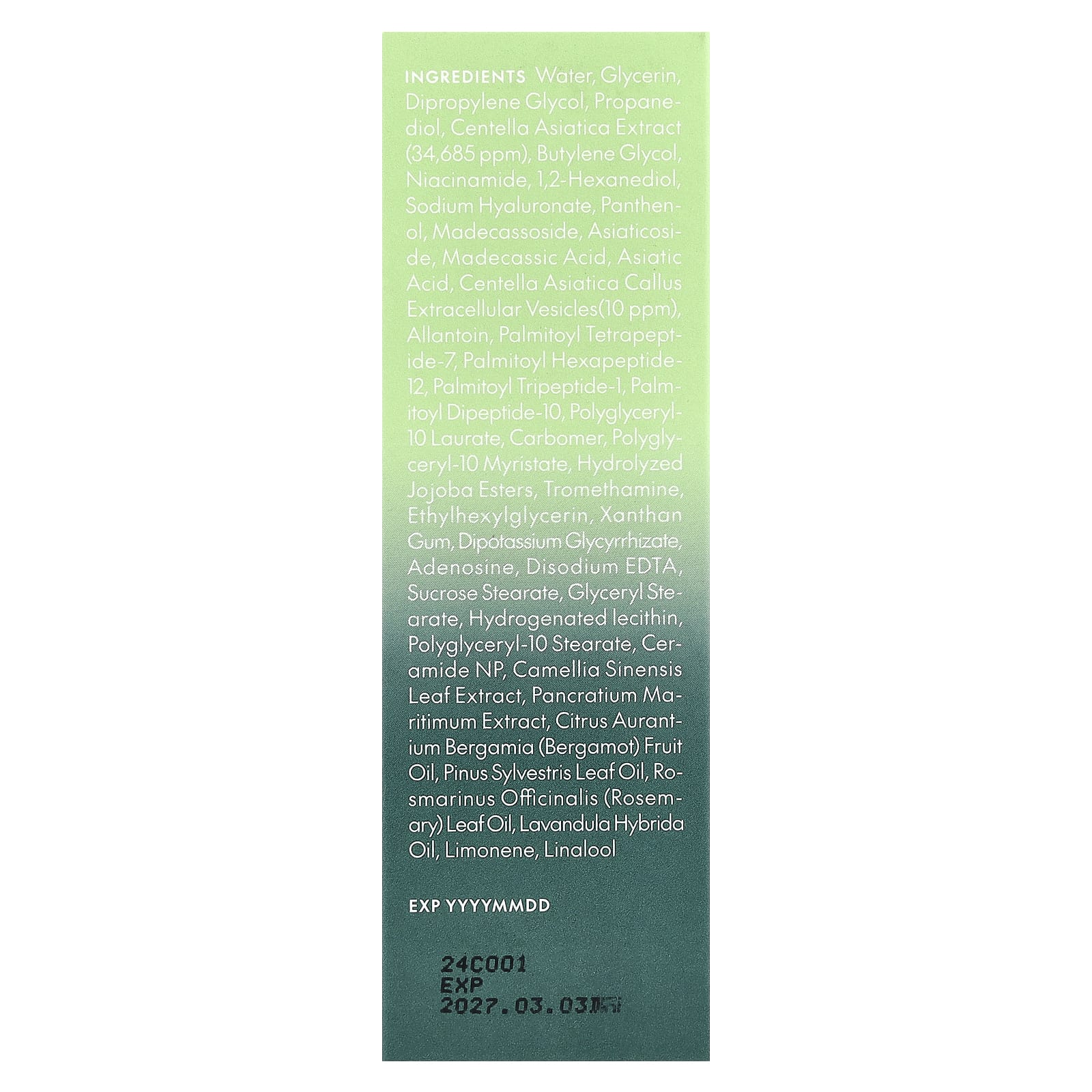 Purito, Centella Green Level Buffet Serum, питательная сыворотка с готу колой, 60 мл (2 жидк. унции)