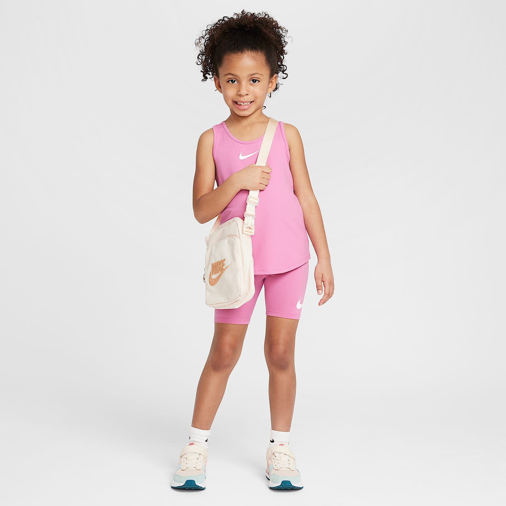 Nike Dri-FIT All Day Play Little Kids' 2-Piece Bike Shorts Set