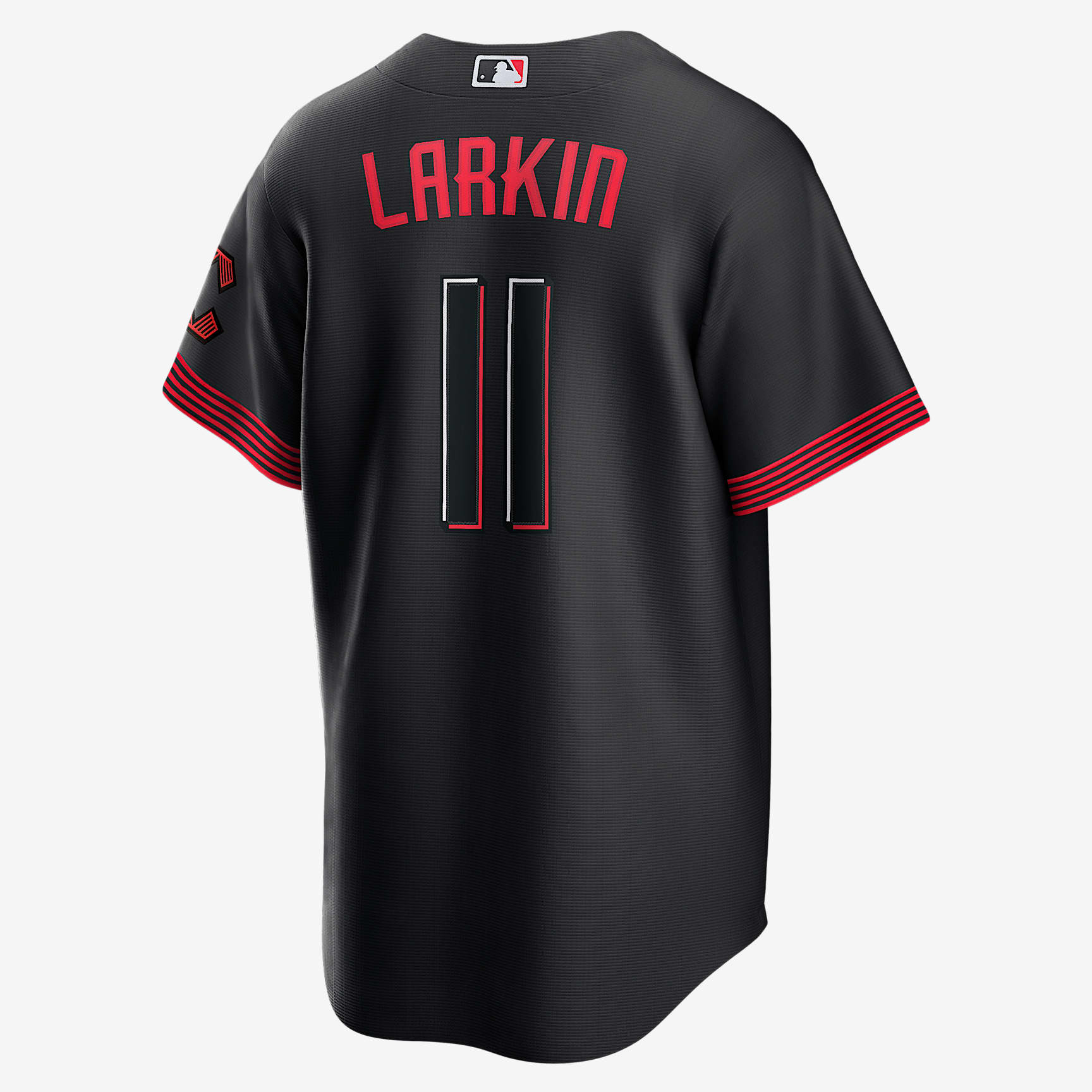 MLB Cincinnati Reds City Connect (Barry Larkin) Men's Replica Baseball Jersey