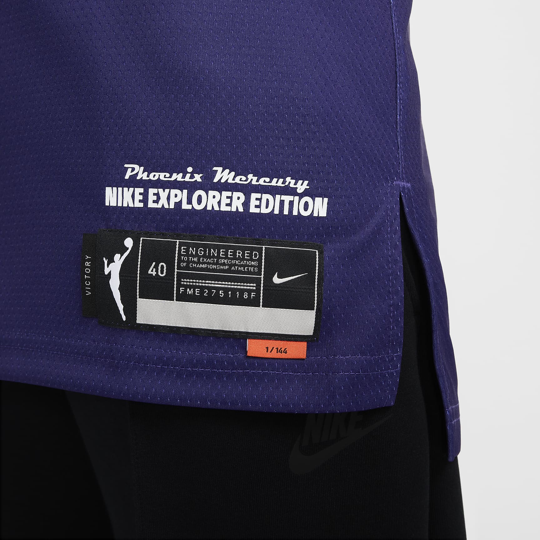 Brittney Griner Phoenix Mercury Explorer Edition Nike Dri-FIT WNBA Victory Jersey