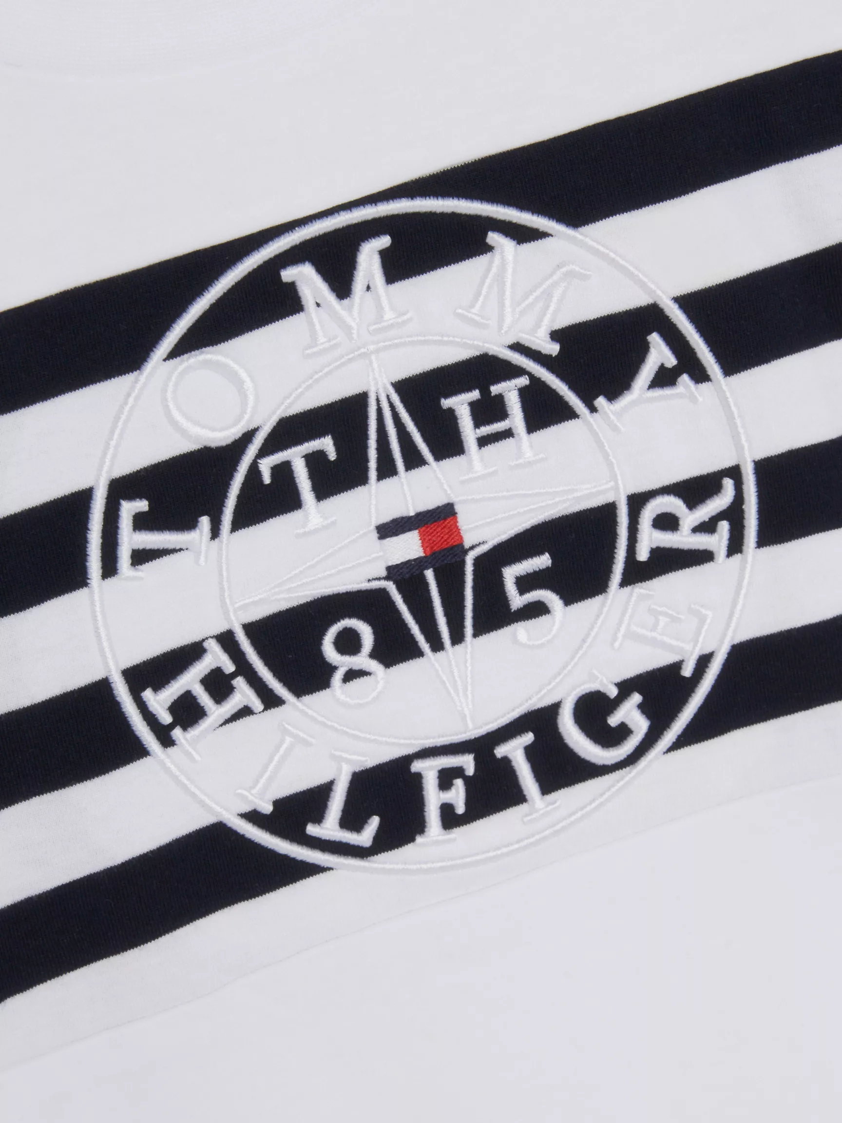 Футболка Tommy Hilfiger для мальчиков и девочек, Детская футболка в морском стиле