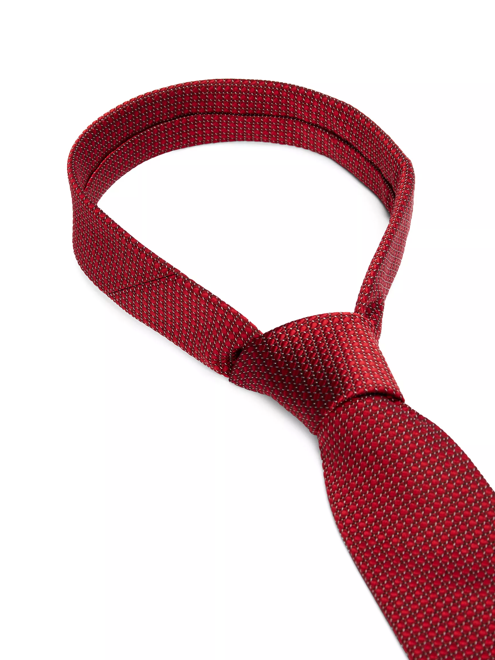 Мужской галстук Tommy Hilfiger, Шелковый галстук с микропринтом в горошек