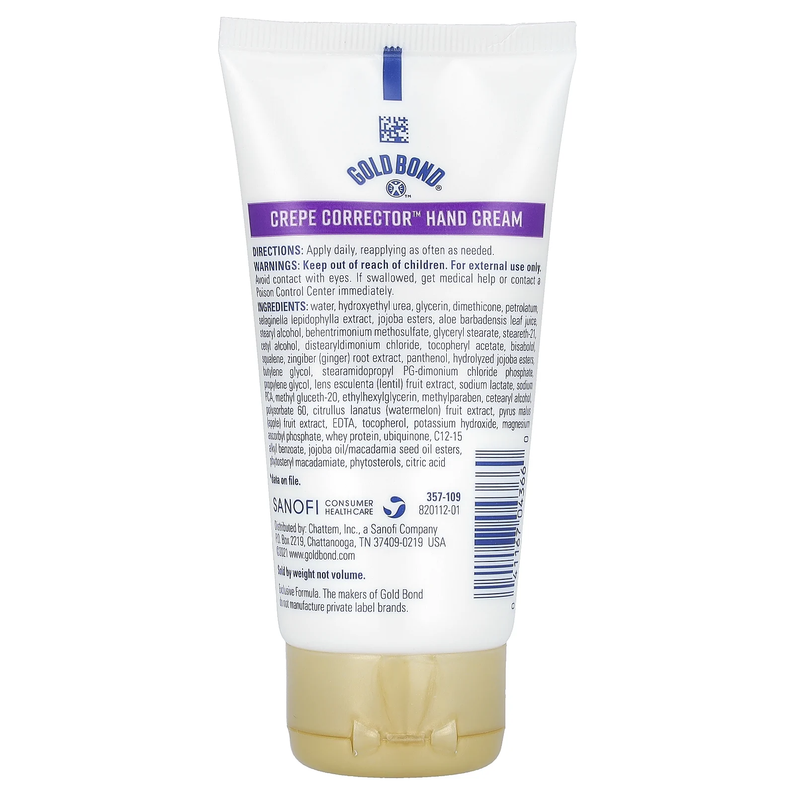 Gold Bond, Age Renew, крем-корректор для рук, 85 г (3 унции)