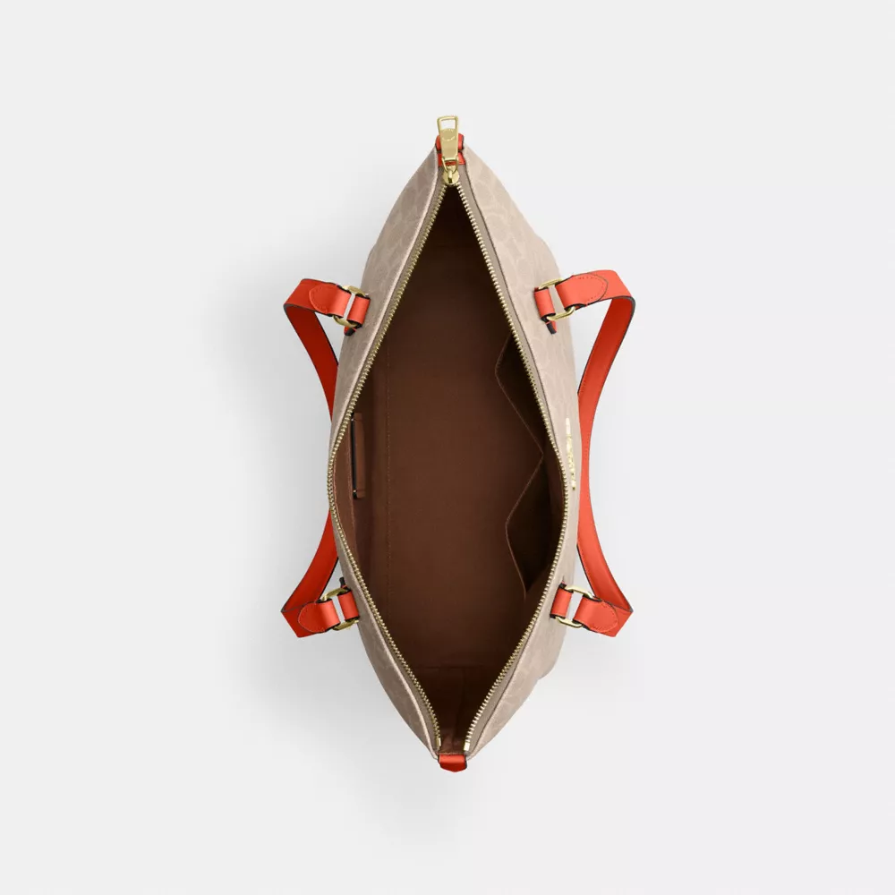 Сумка COACH Gallery Tote Bag In Signature Canvas