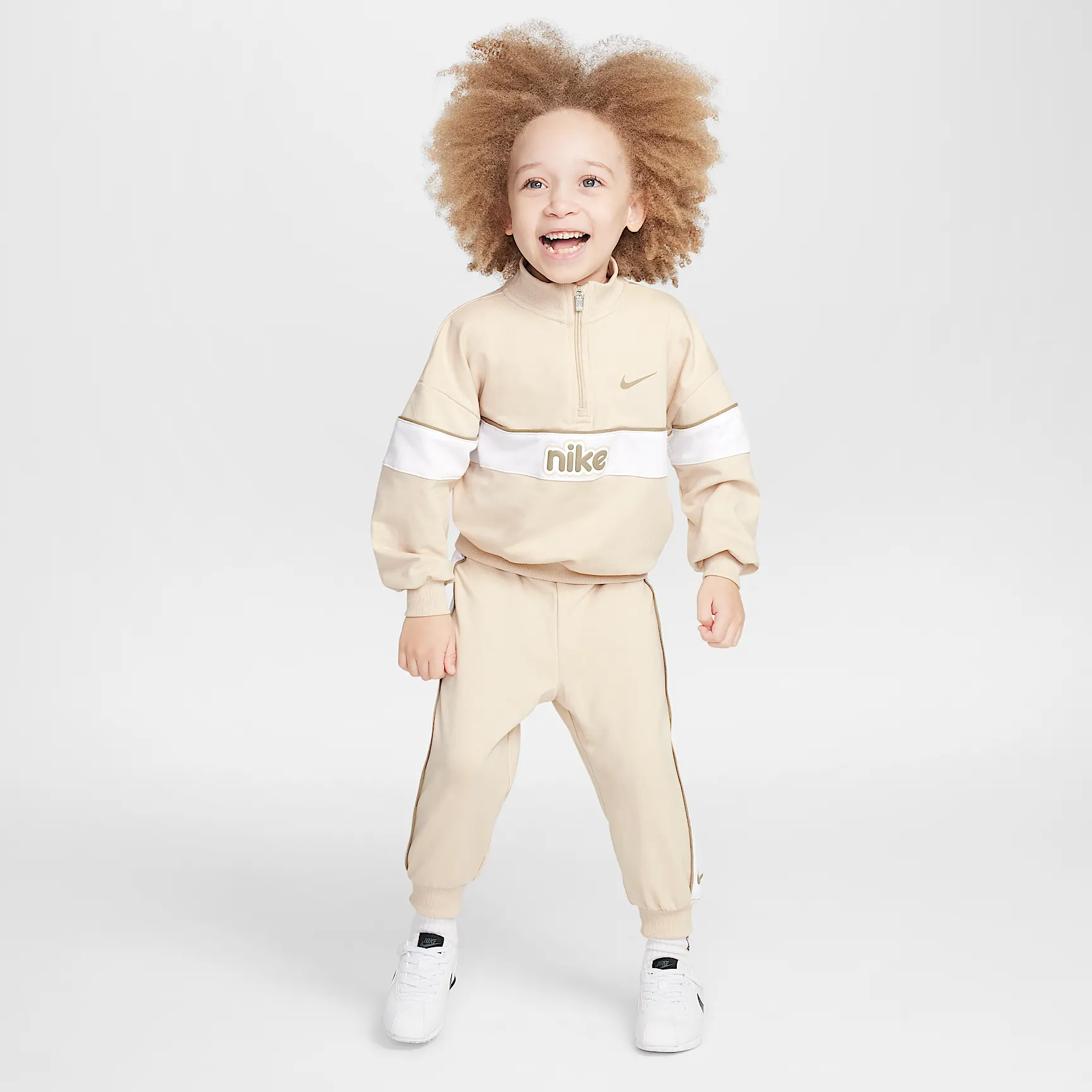 Nike E1D1 Toddler Quarter-Zip Top and Pants Set