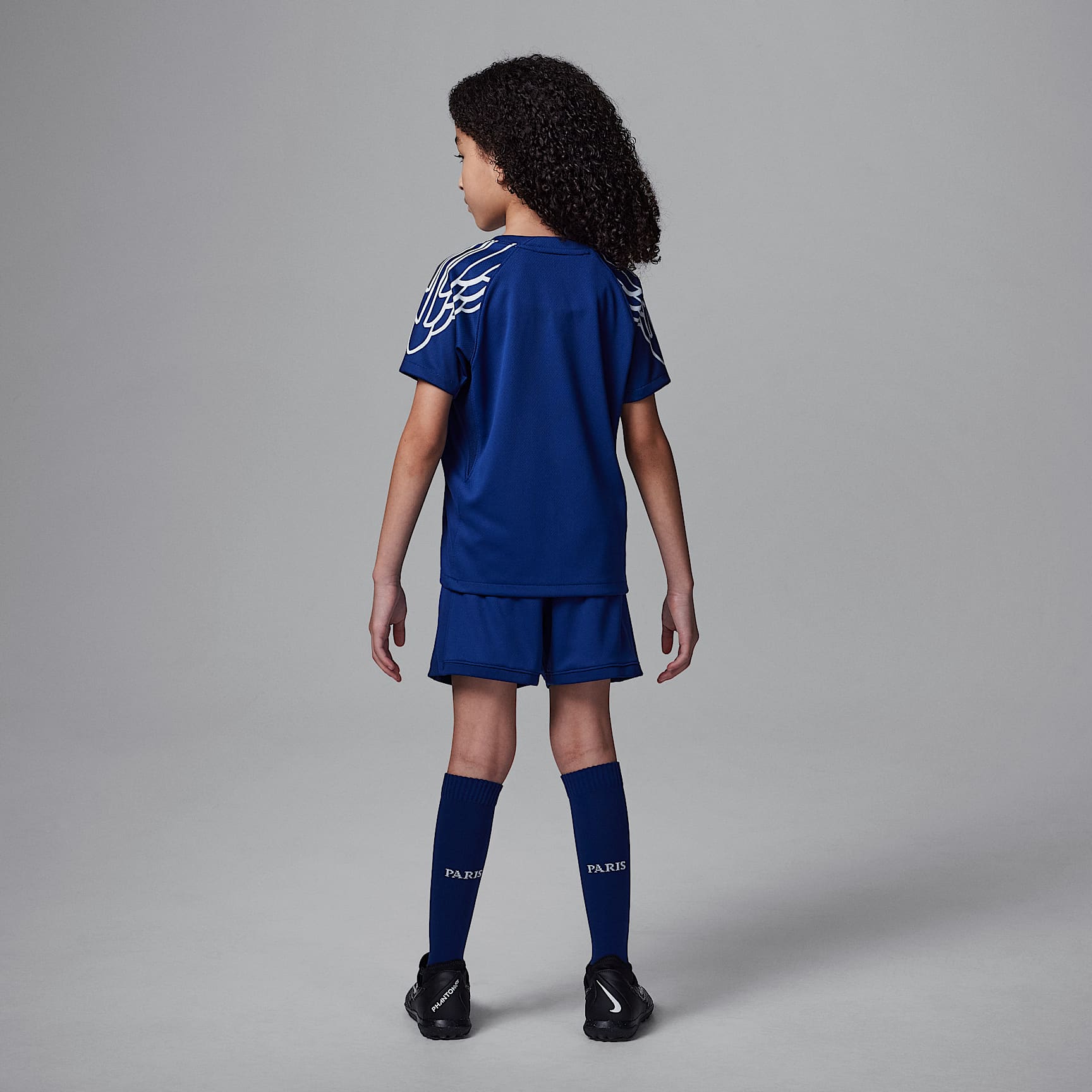 Paris Saint-Germain 2025 Stadium Fourth Little Kids' Jordan Soccer Replica 3-Piece Kit