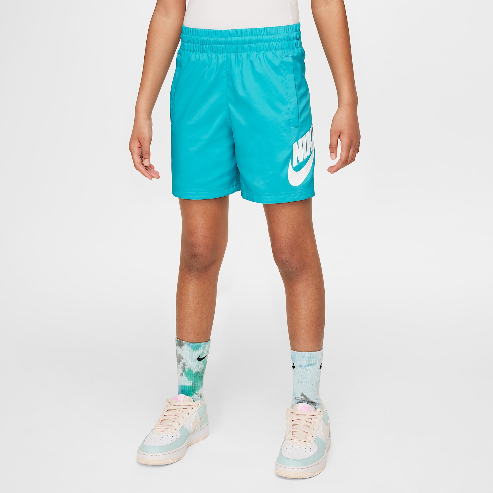 Nike Sportswear Club Big Kids' 6" Woven Shorts