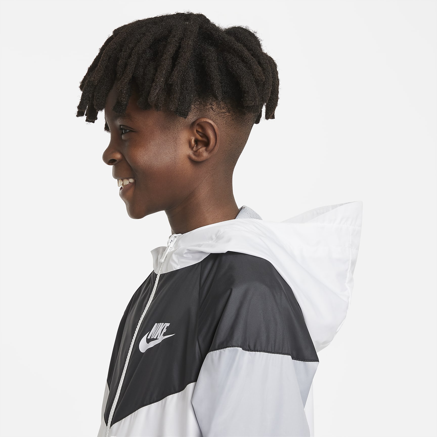 Nike Sportswear Windrunner Big Kids' (Boys') Loose Hip-Length Hooded Jacket