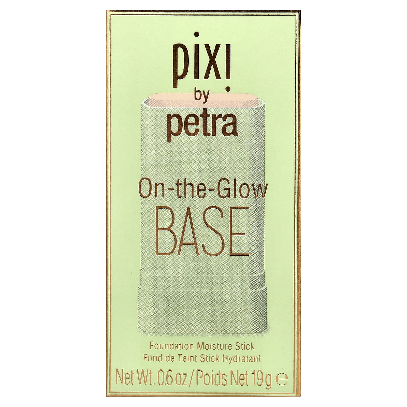 Pixi Beauty, On-The-Glow Base, увлажняющий стик для основы, крем, 19 г (0,6 унции)