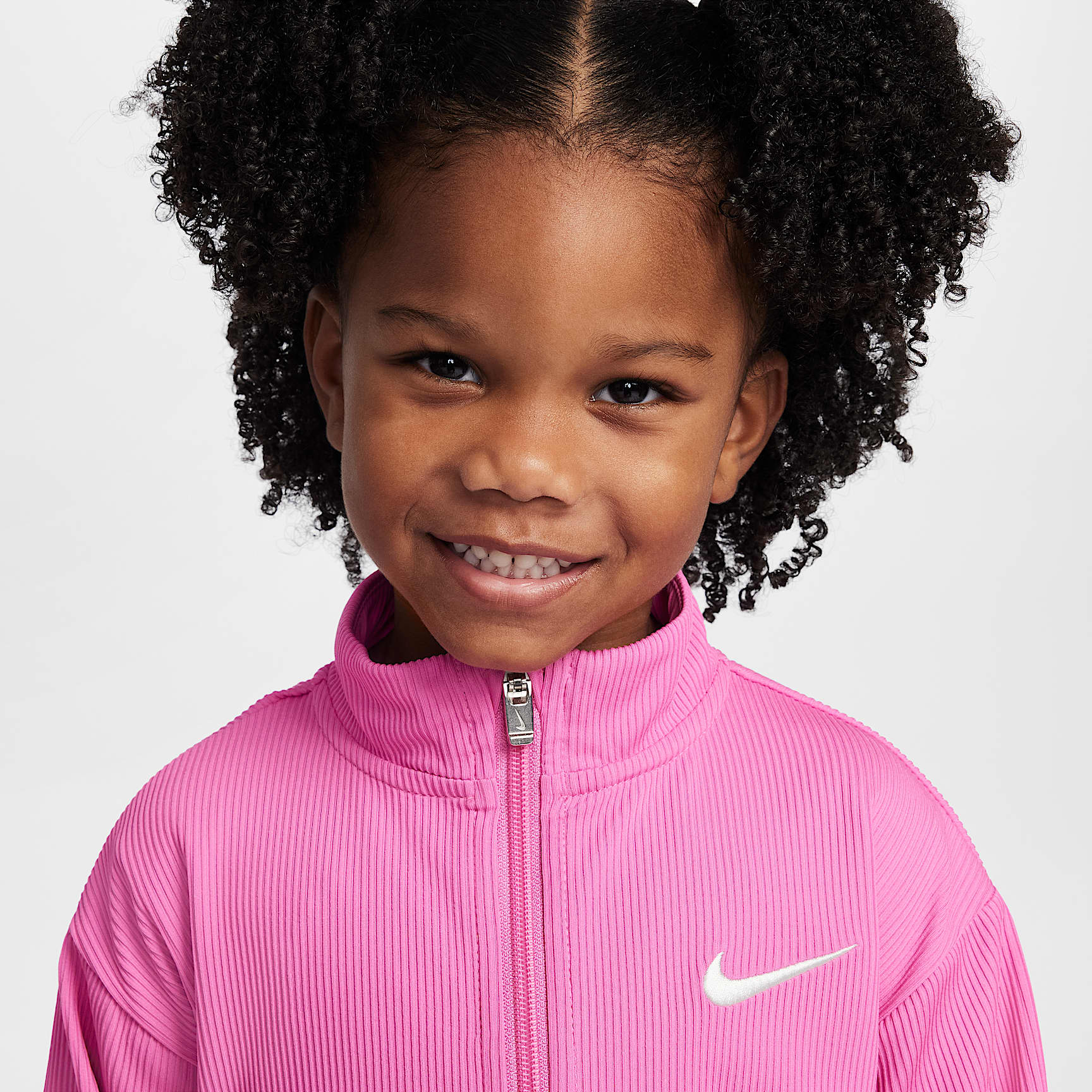 Nike Game, Swoosh, Match! Toddler Quarter-Zip Ribbed Top and Leggings Set