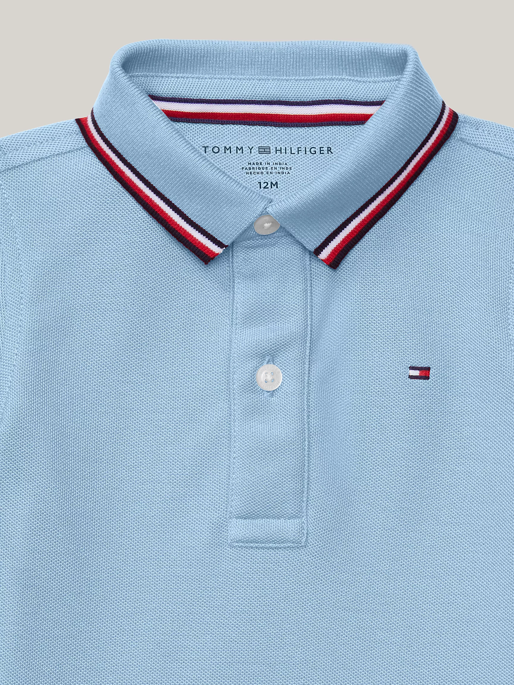 Рубашка-поло для малышей Tommy Hilfiger, Детское влагоотводящее поло Tommy