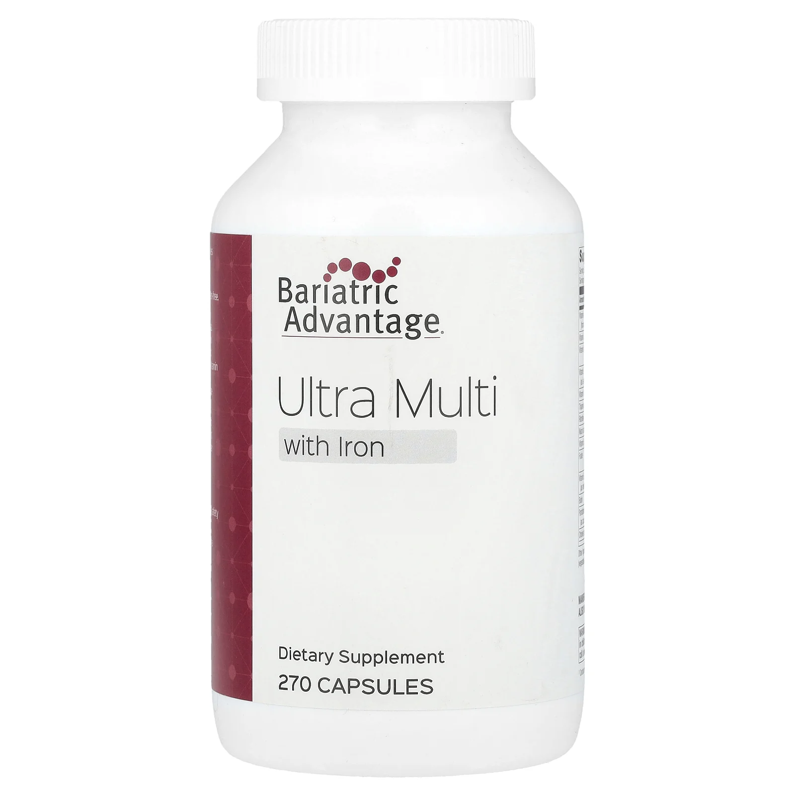 Bariatric Advantage, Ultra Multi с железом, 270 капсул