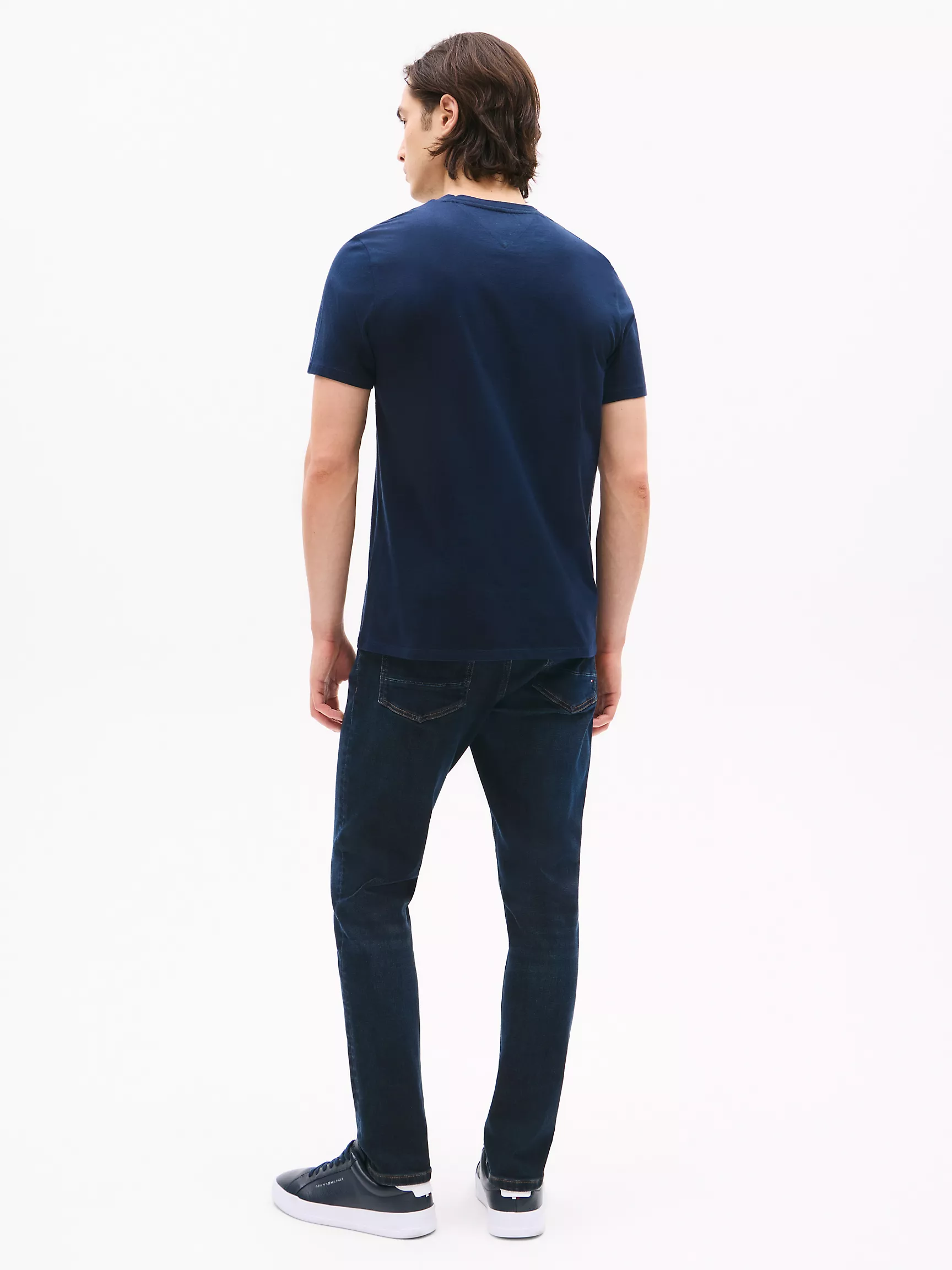 Мужская футболка Tommy Hilfiger, Футболка с полосатым блоковым узором