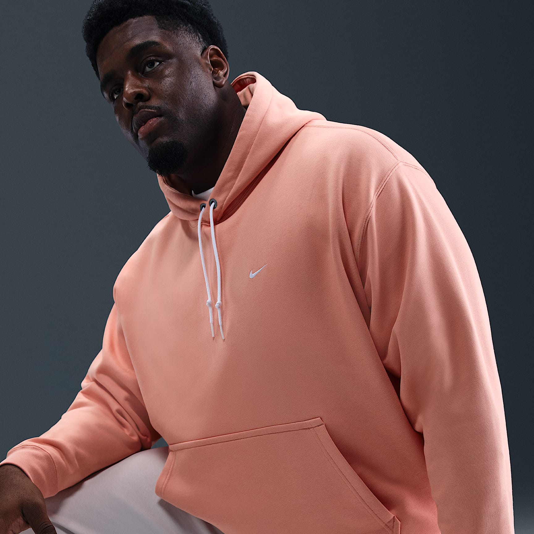 Nike Solo Swoosh Men's Fleece Pullover Hoodie