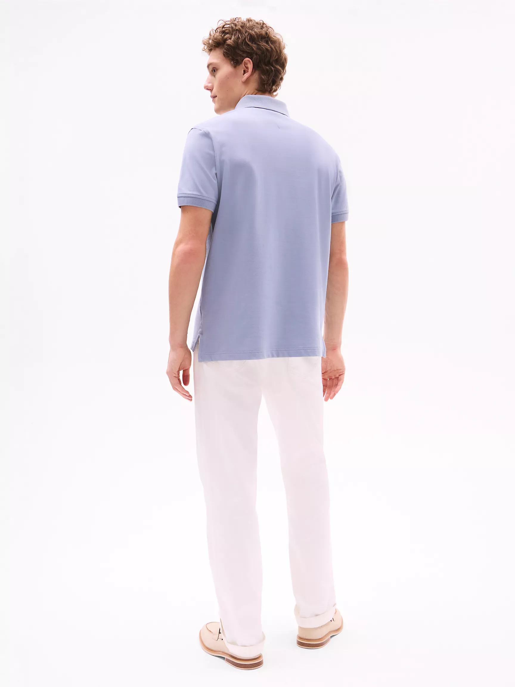 Мужское поло Tommy Hilfiger, Эластичное поло стандартного кроя Tommy