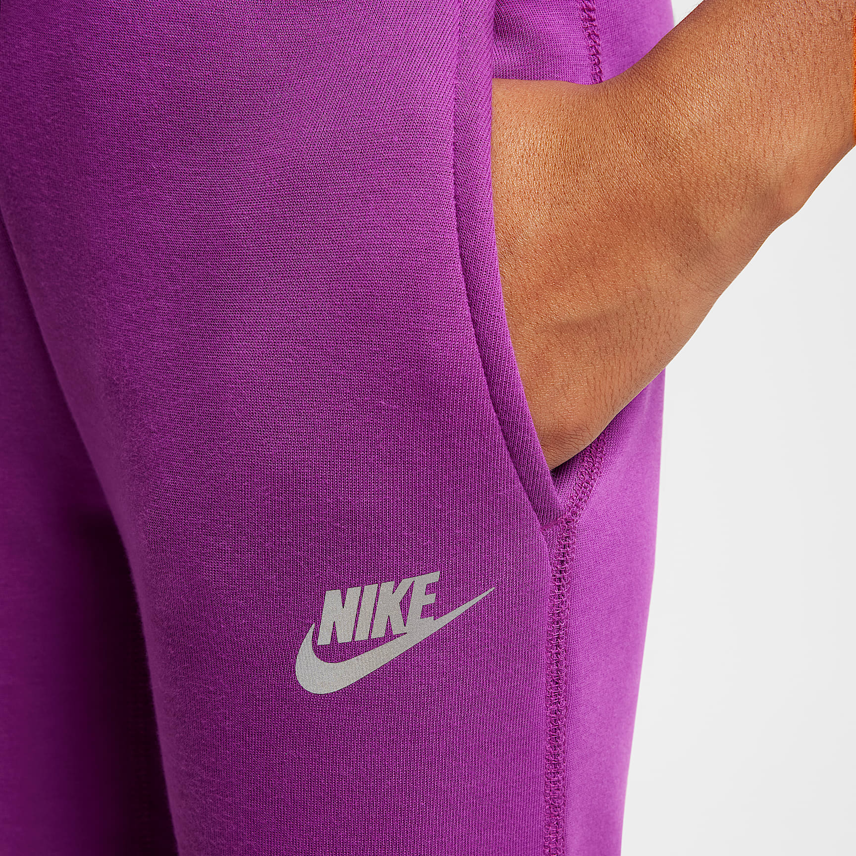 Nike Sportswear Tech Fleece Big Kids' Reflective Joggers