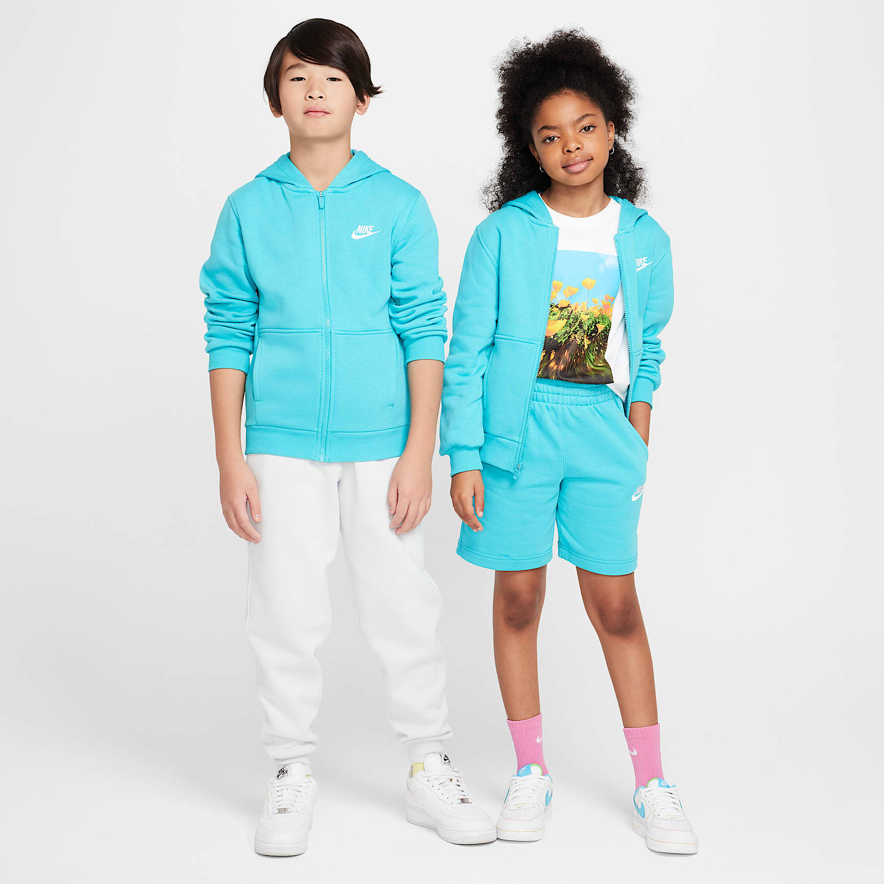 Nike Sportswear Club Fleece Big Kids' Full-Zip Hoodie