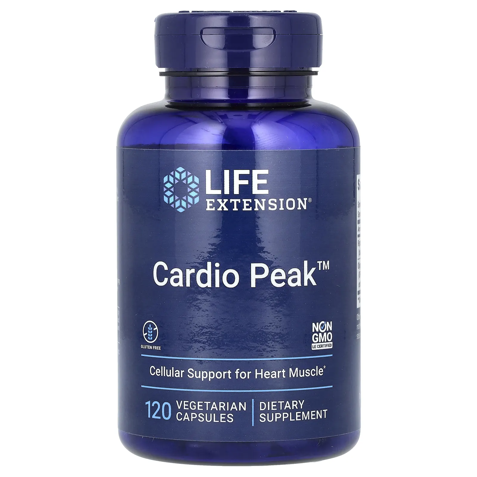 Life Extension, Cardio Peak, 120 вегетарианских капсул