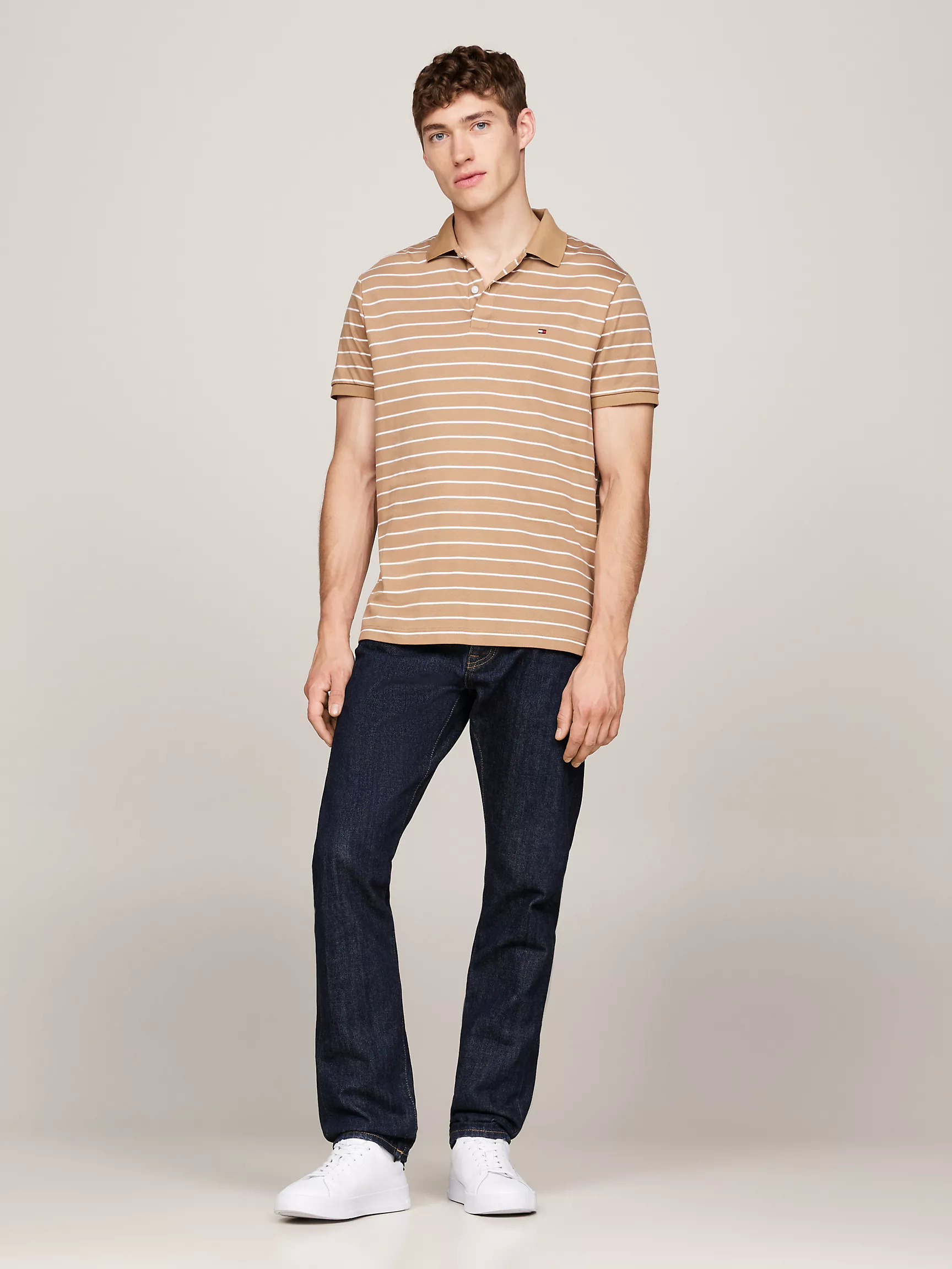 Мужское поло Tommy Hilfiger, Хлопковое поло стандартного кроя