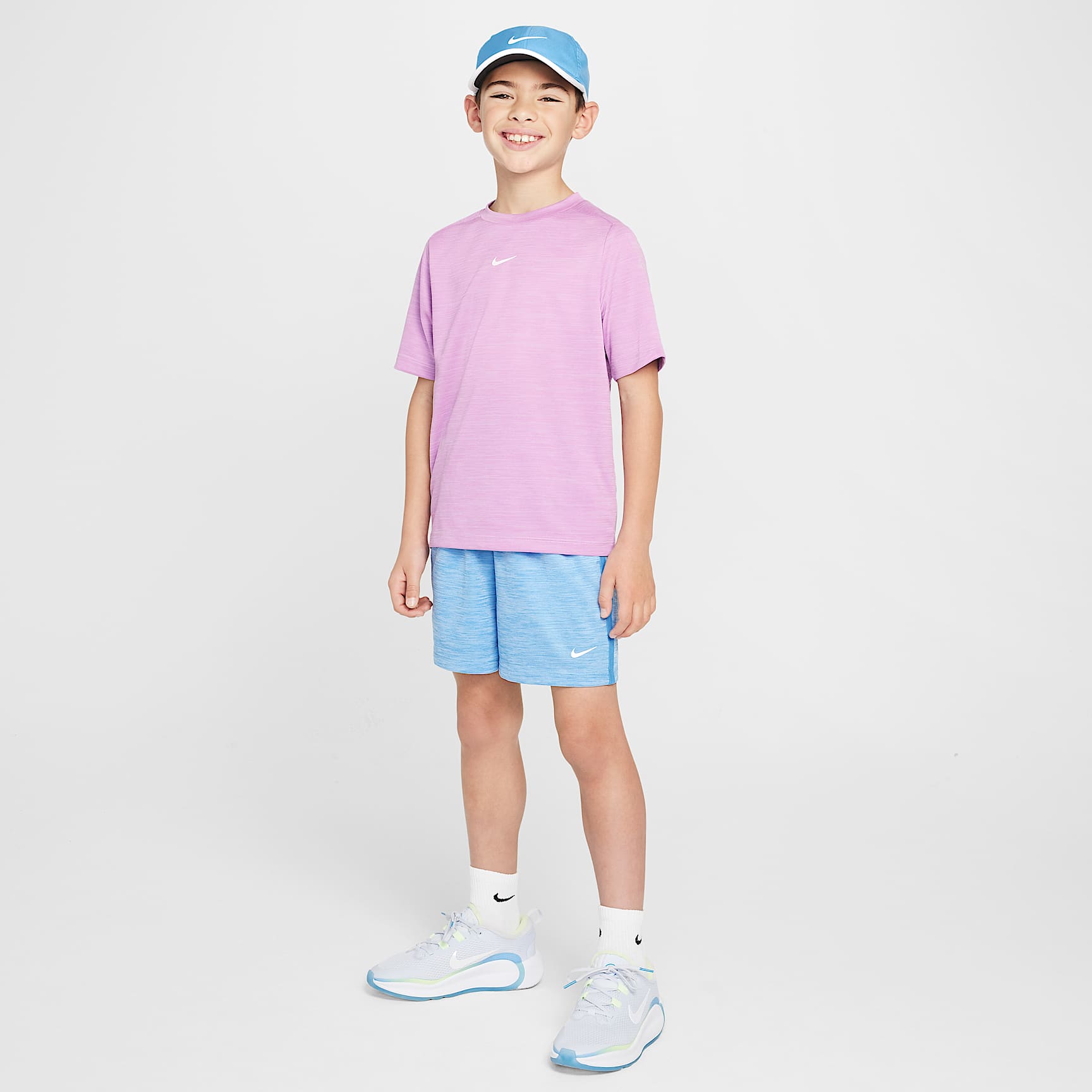 Nike Multi Big Kids' Dri-FIT Short-Sleeve Top