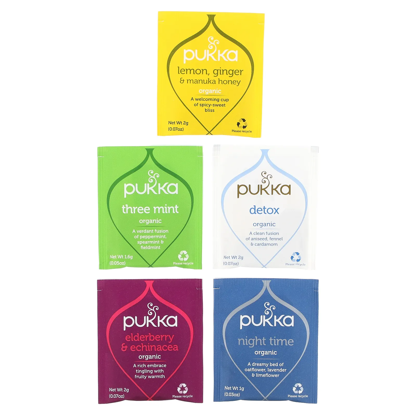 Pukka Herbs, Органический травяной чай, 20 пакетиков, 34,4 г (1,21 унции)