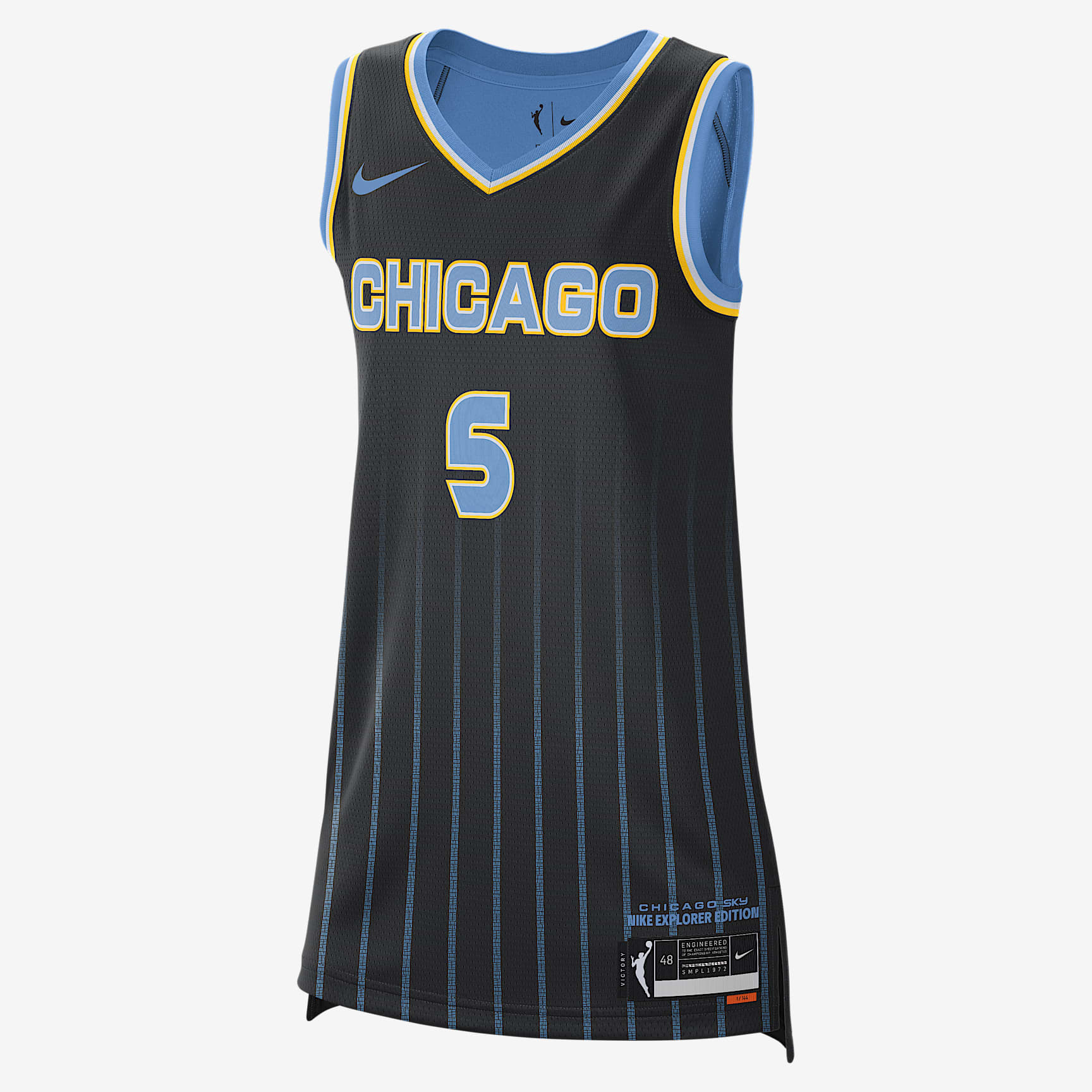 Chicago Sky Explorer Edition Nike Dri-FIT WNBA Victory Jersey