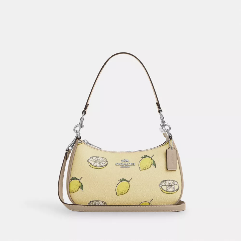 Сумка COACH Teri Shoulder Bag With Lemon Print