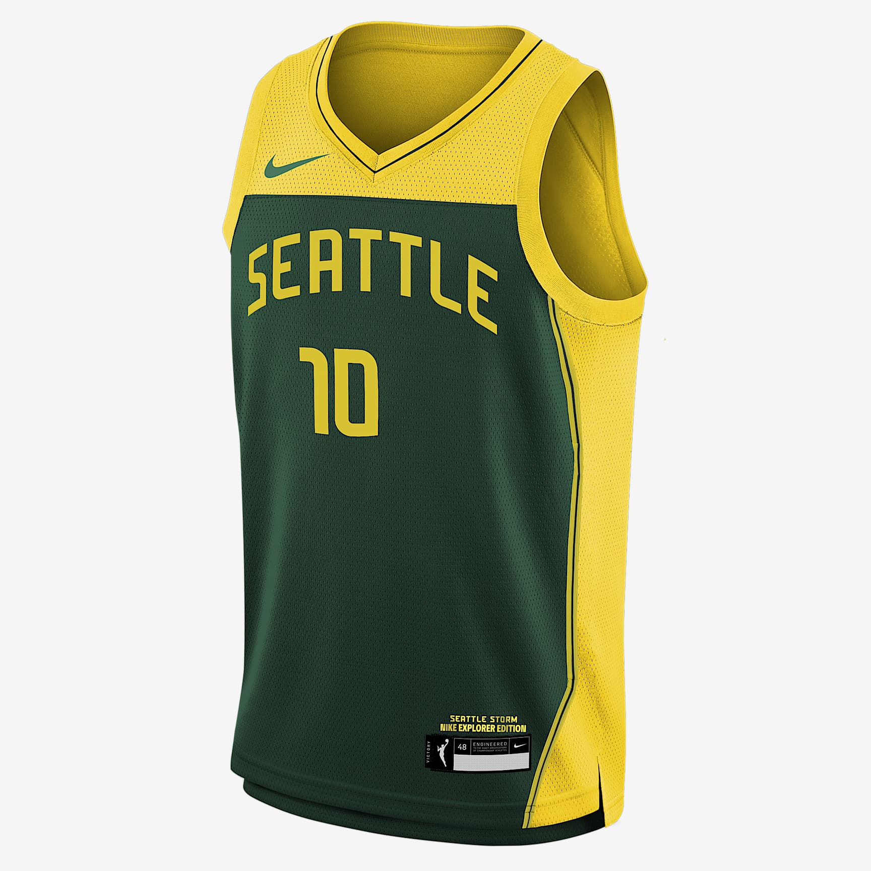 Sue Bird Seattle Storm 2024 Explorer Edition Big Kids' Nike Dri-FIT WNBA Swingman Jersey