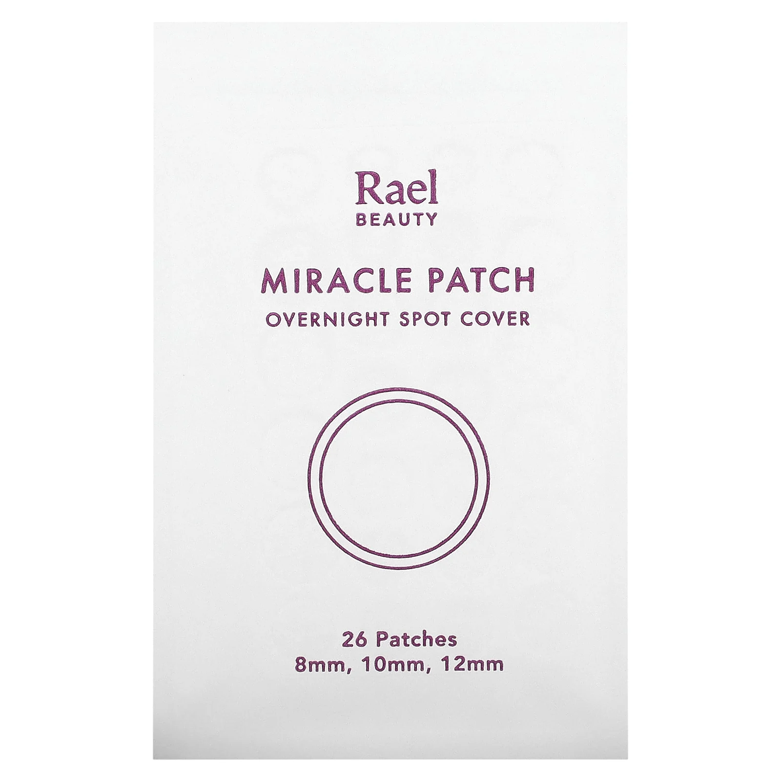 Rael, Beauty, Miracle Patch, ночное покрытие, 52 патча