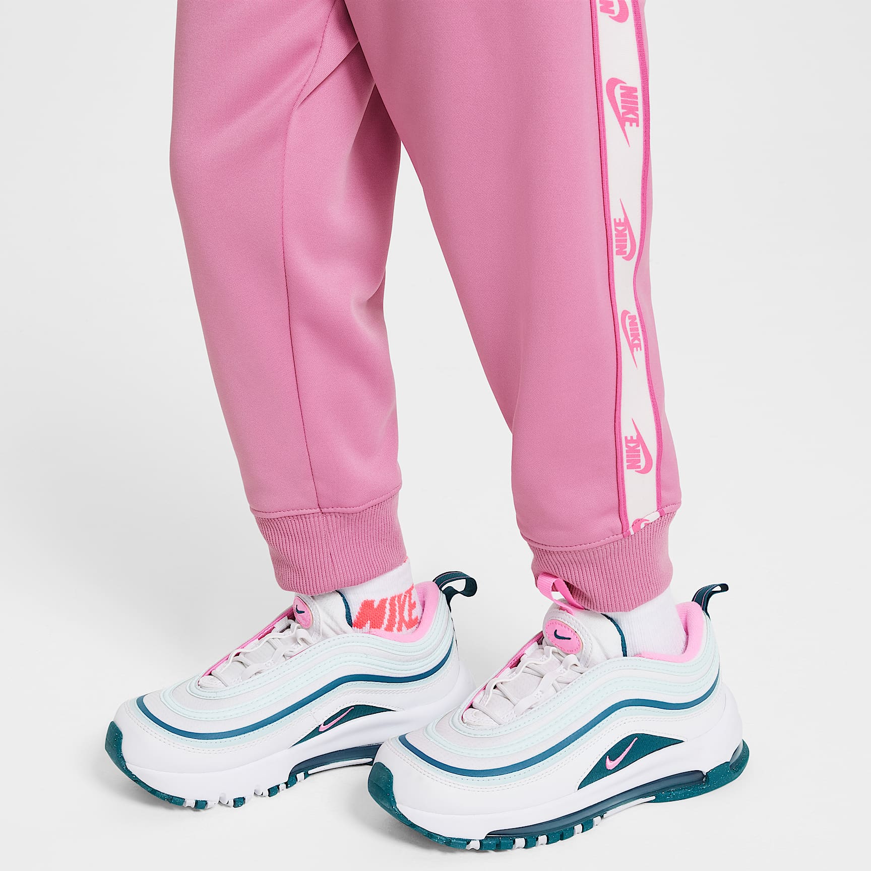 Nike Dri-FIT Little Kids' 2-Piece Full-Zip Set with Logo Taping