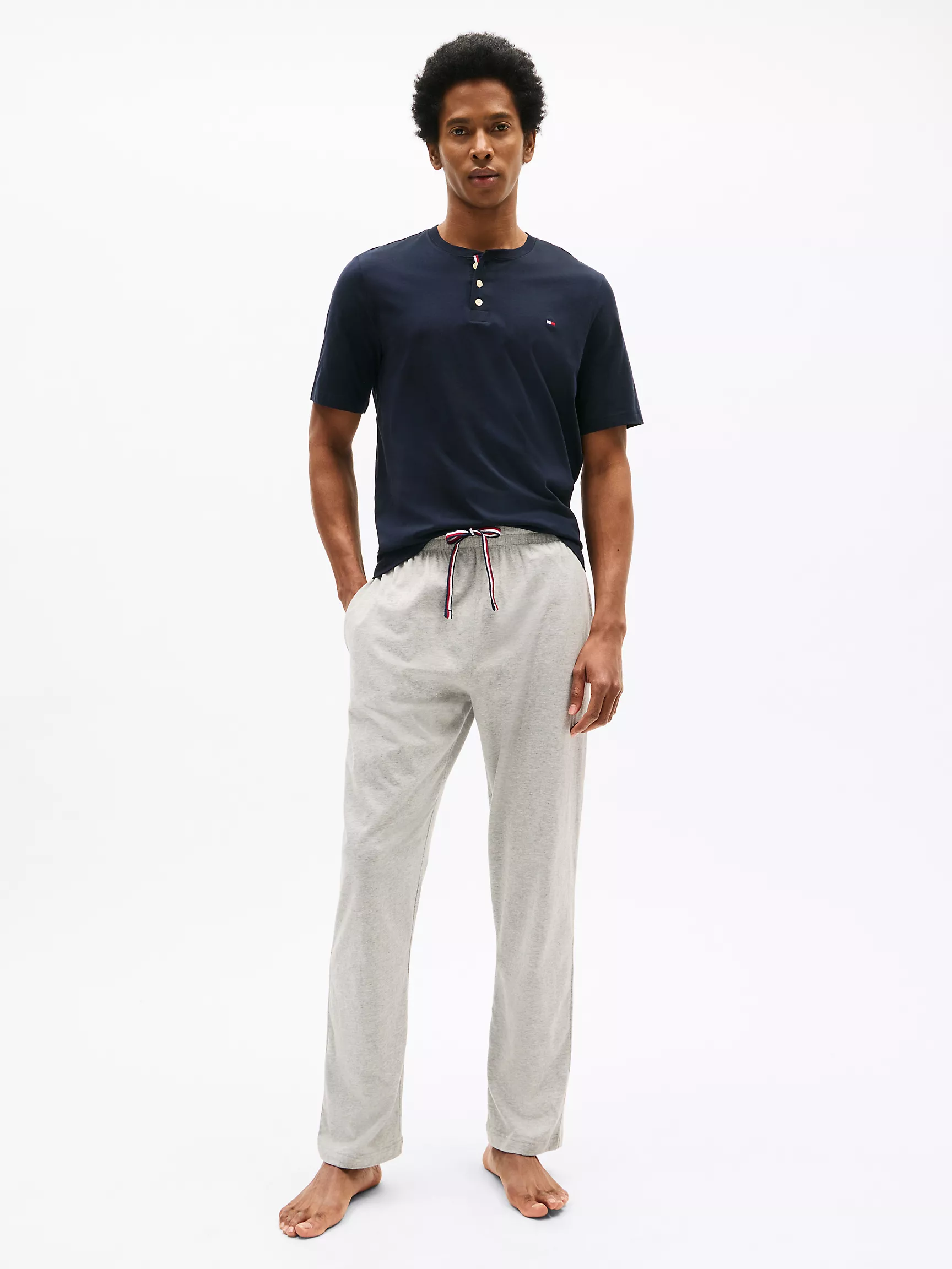 Мужская одежда для сна Tommy Hilfiger, Замшевые пижамные штаны из джерси