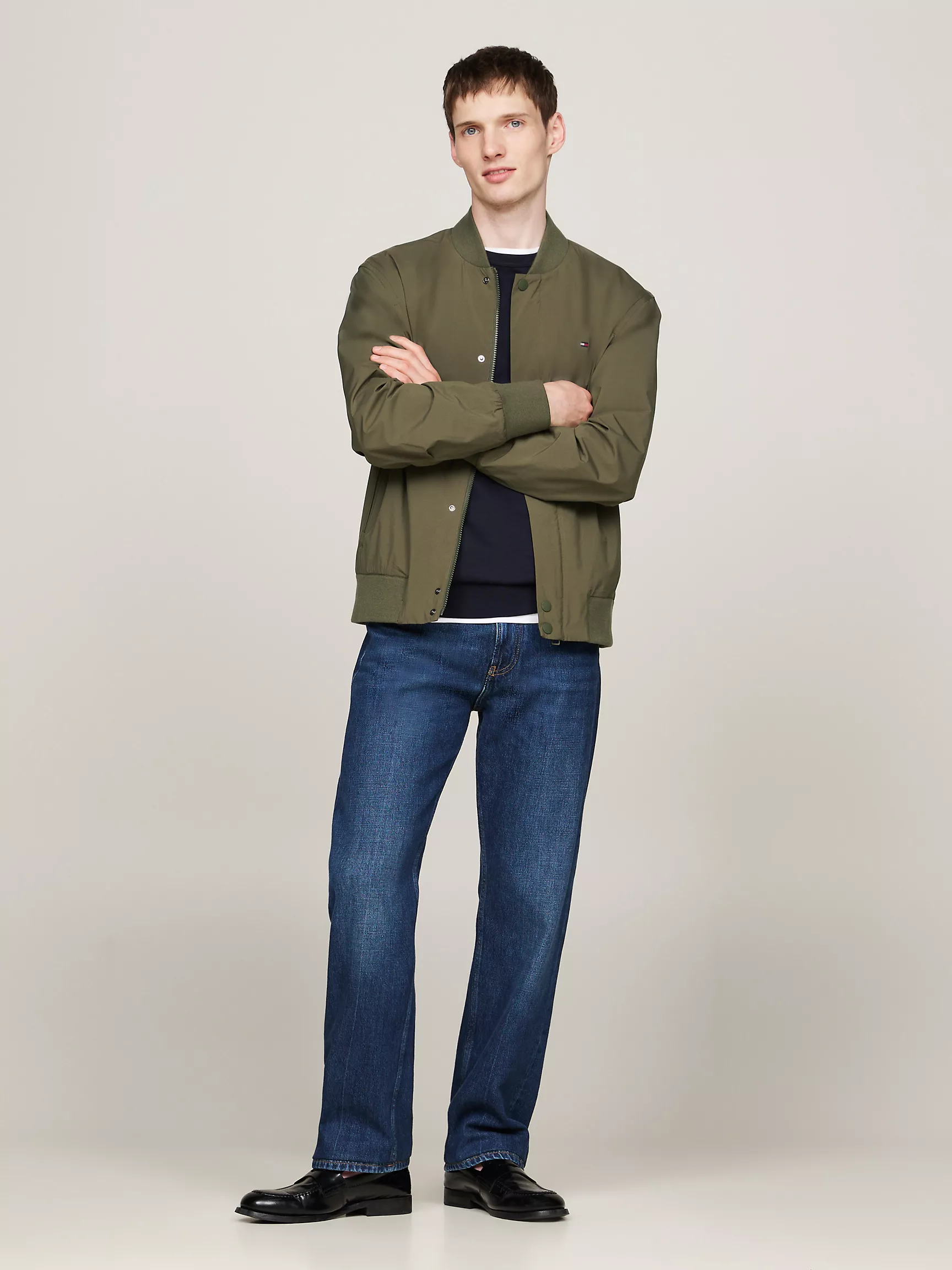 Мужская куртка Tommy Hilfiger, Лёгкий технологичный бомбер