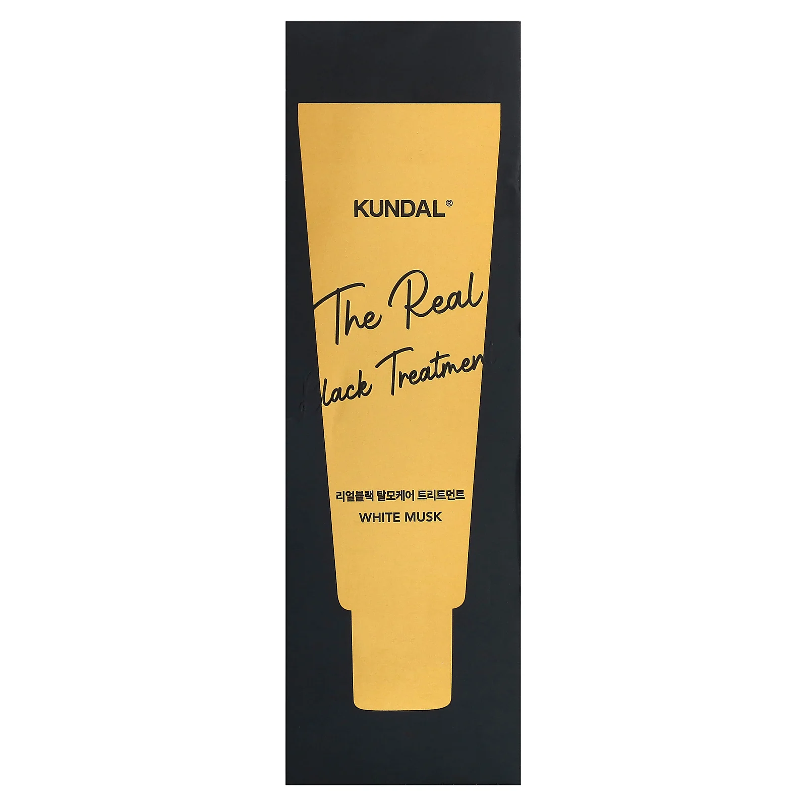 Kundal, The Real Black Treatment, белый мускус, 150 мл (5,07 унции)