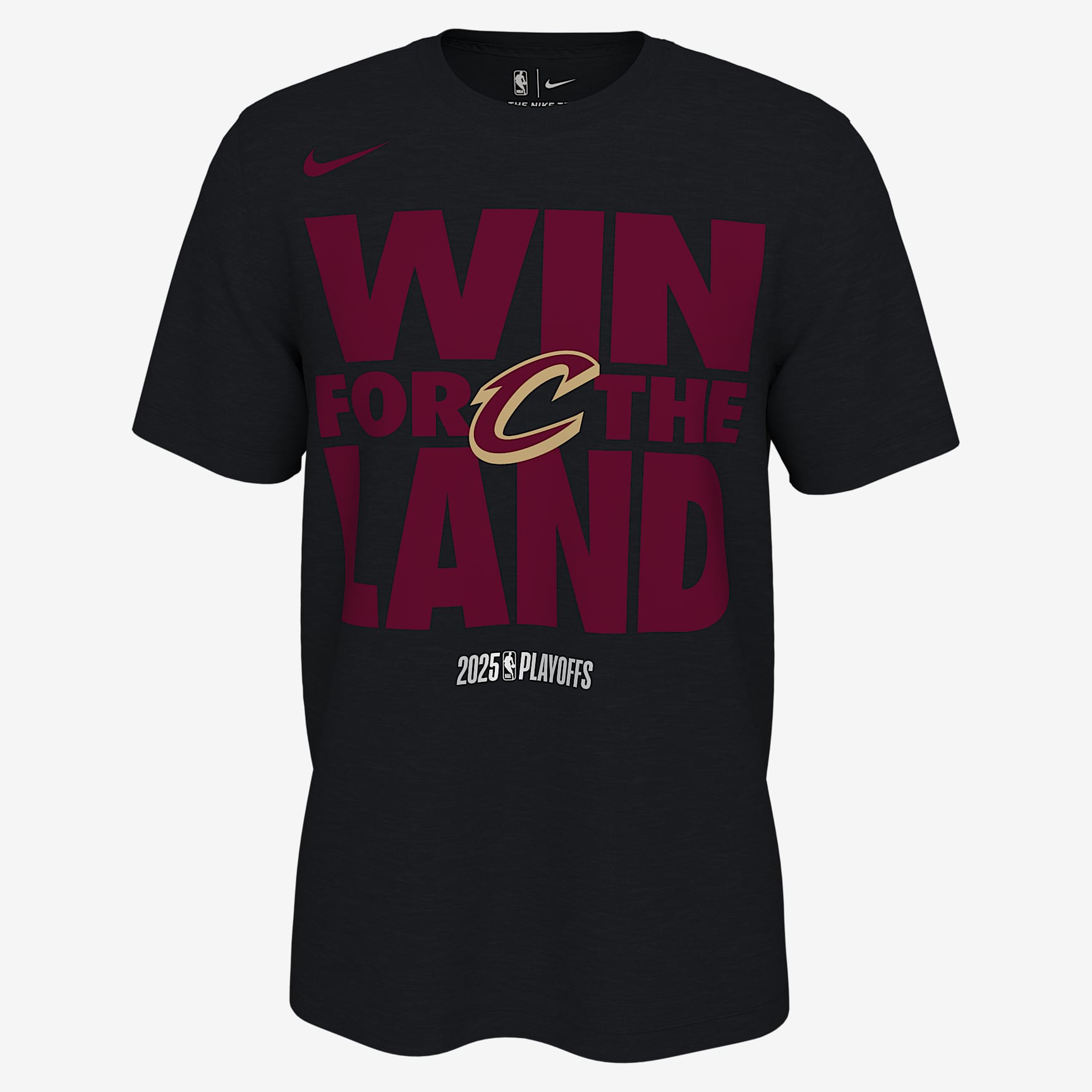 Cleveland Cavaliers Playoff Mantra 2025 Men's Nike NBA T-Shirt