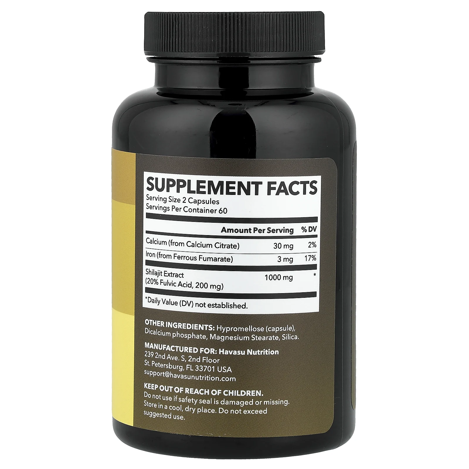 Havasu Nutrition, мумие, 120 капсул